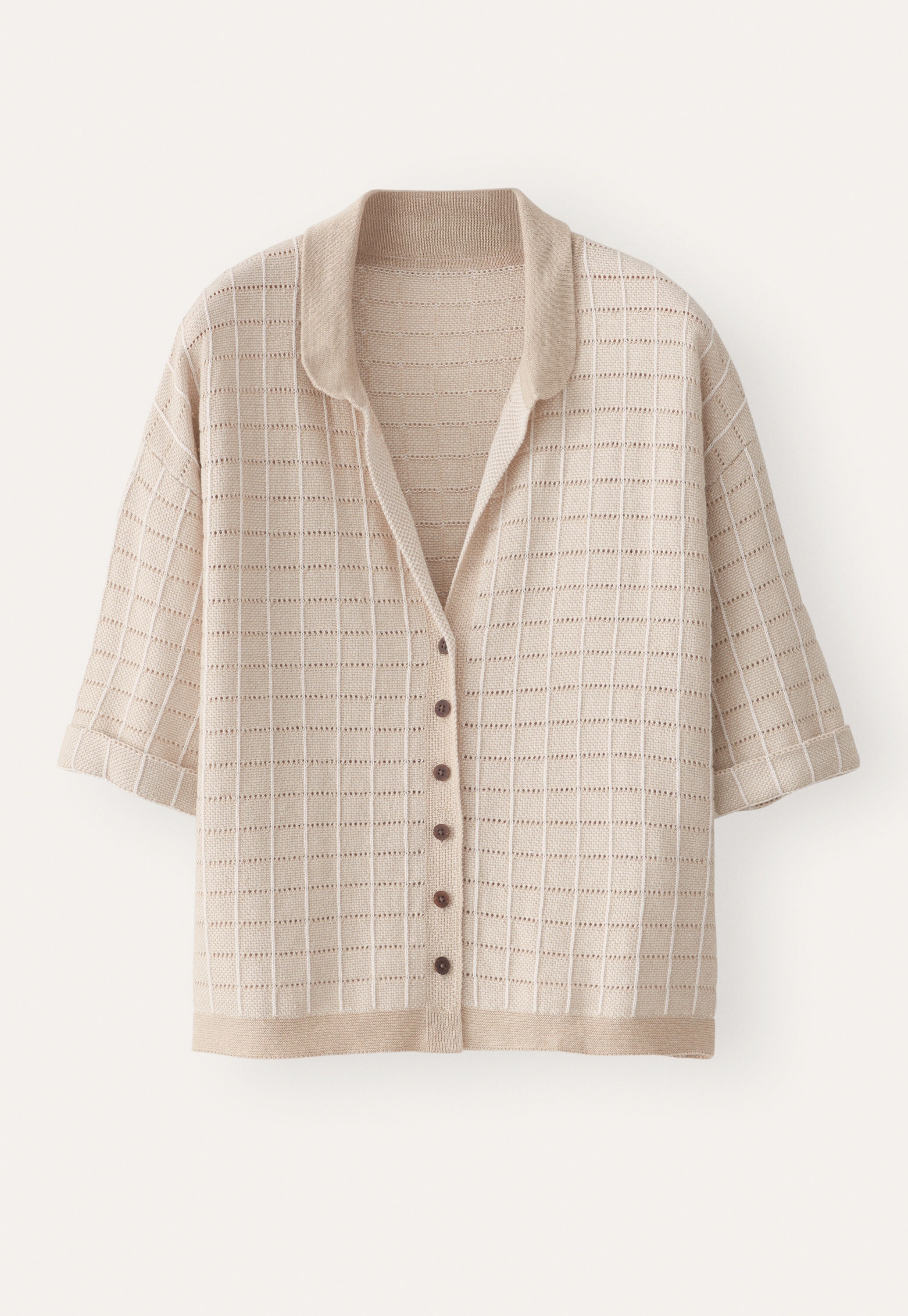 Bluse mit Karomuster
