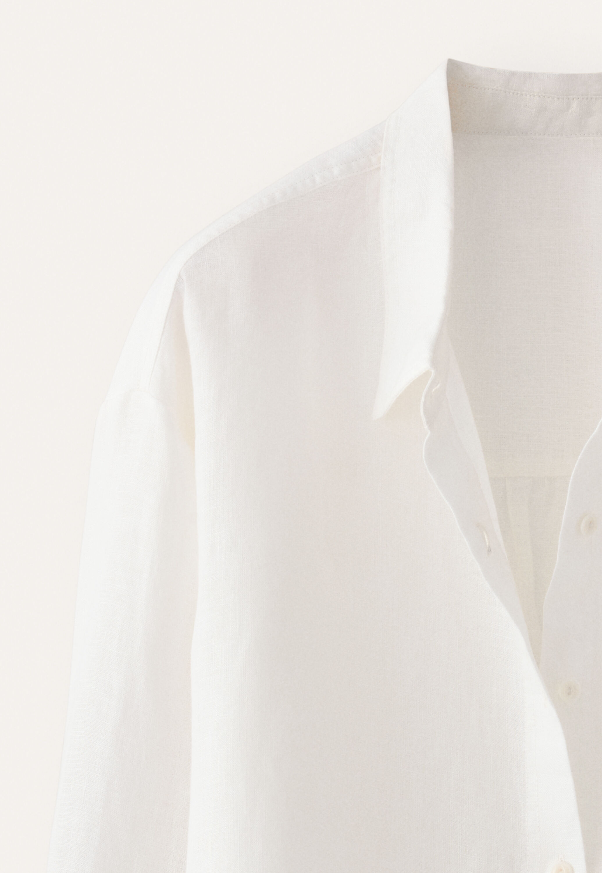 Overshirt aus Leinen