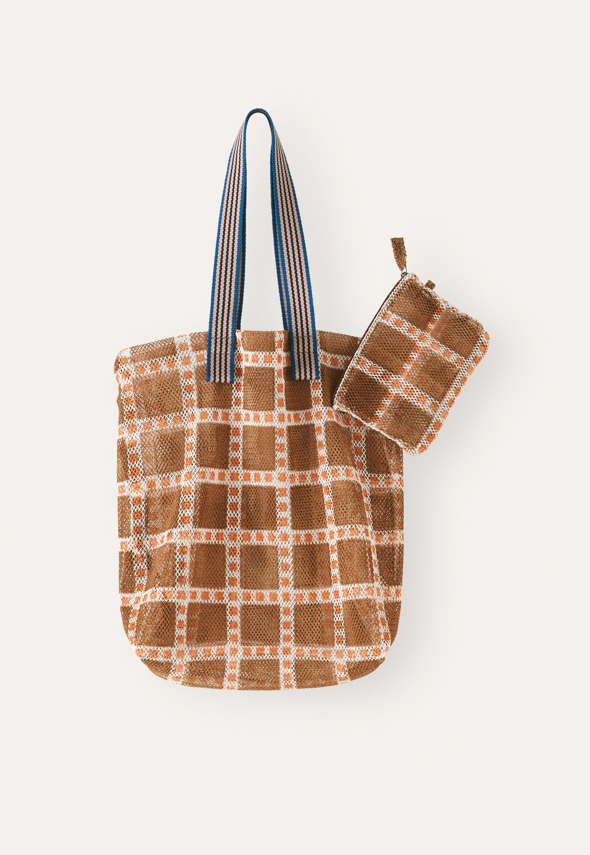 Bedruckte Netztasche