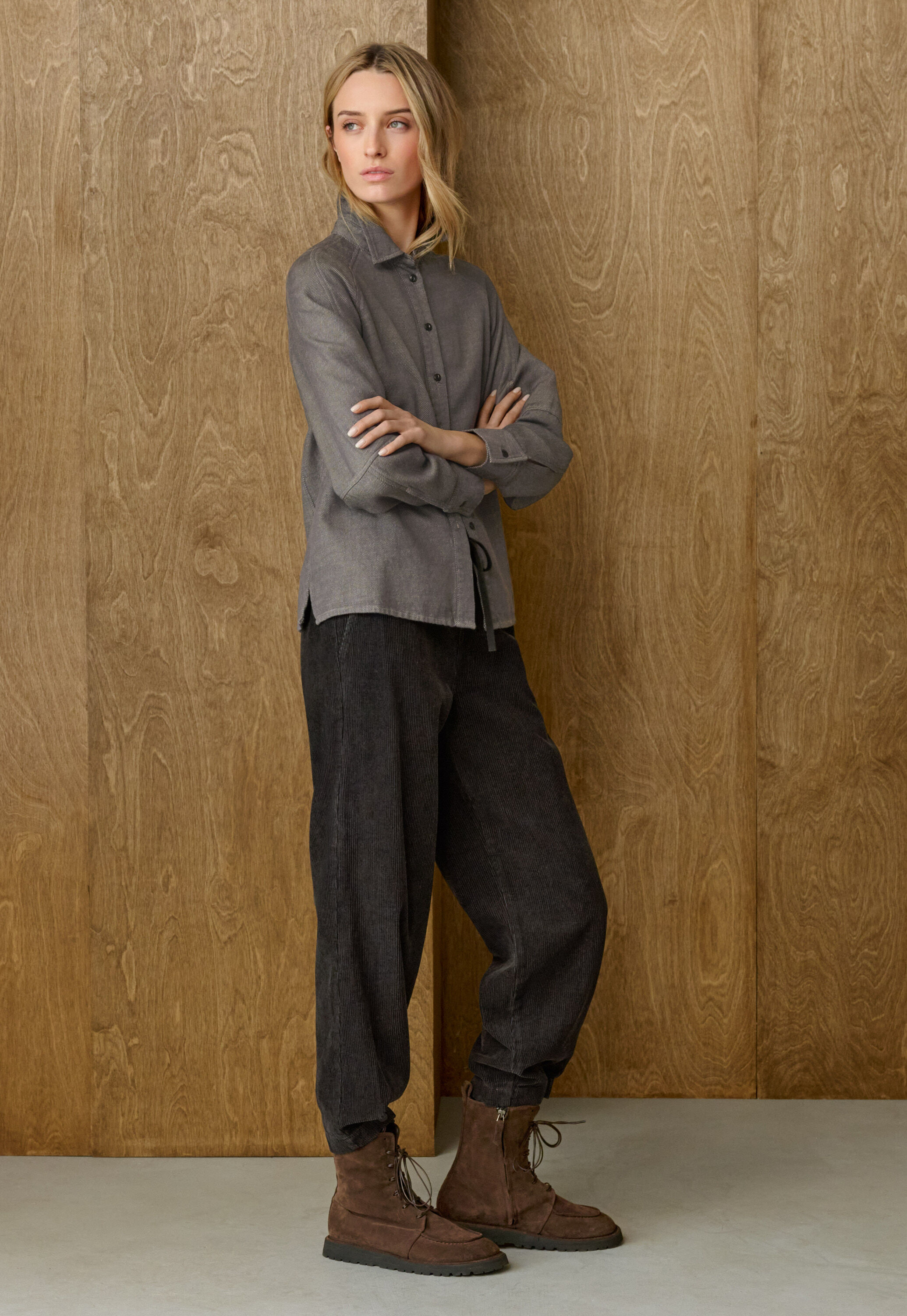 Schmal zulaufende Hose