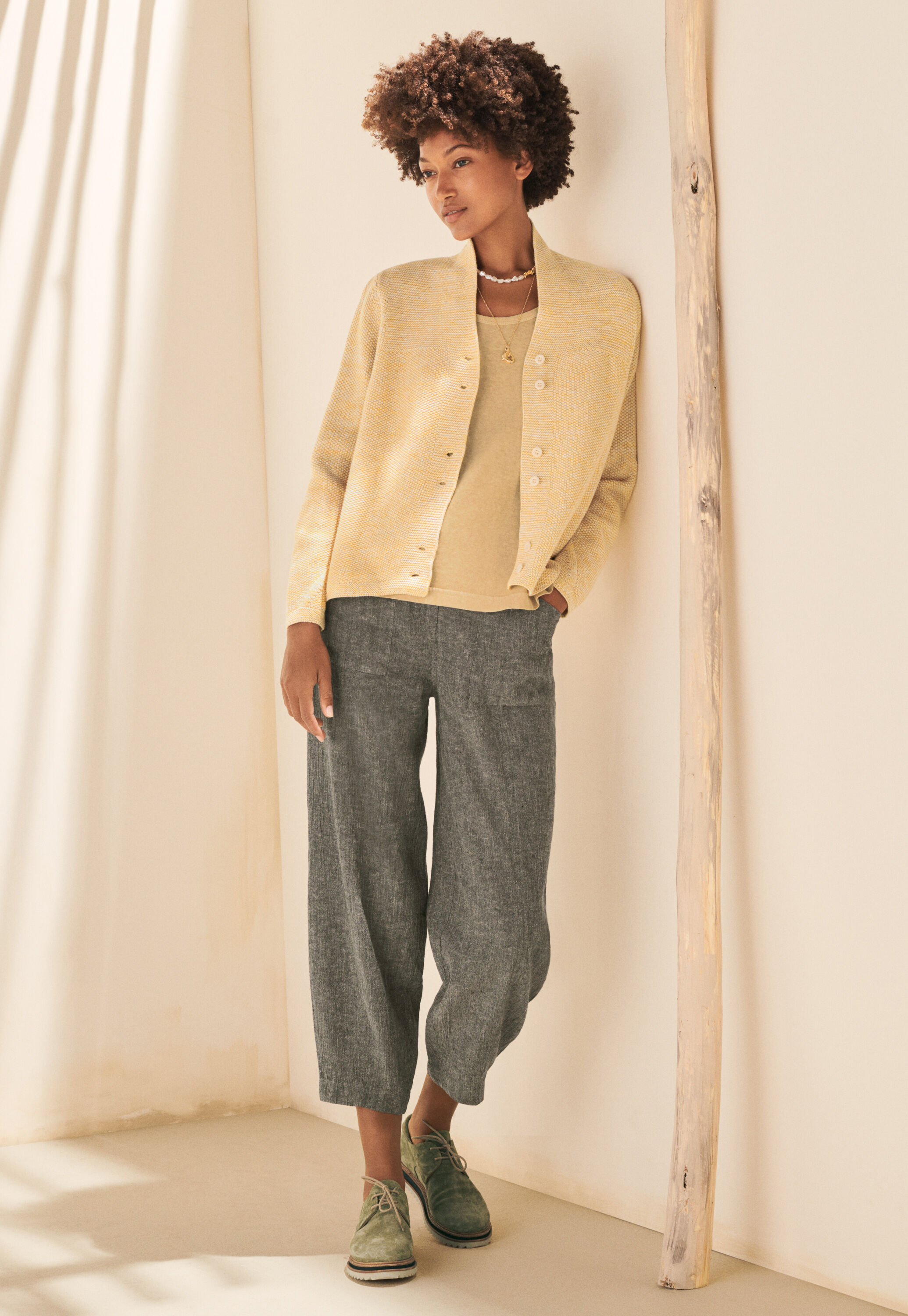 Cardigan mit Knopfleiste