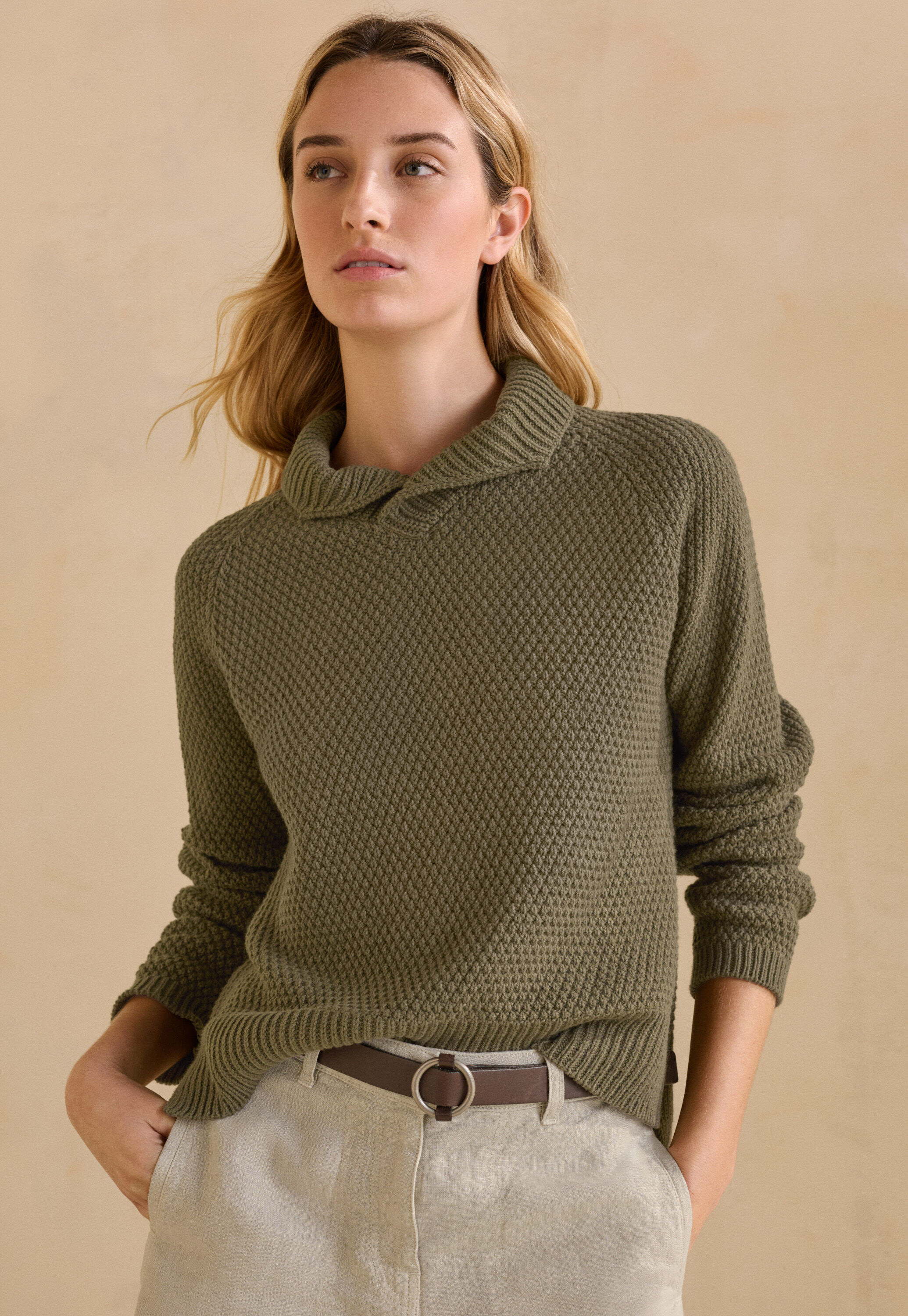 Handgestrickter Cardigan