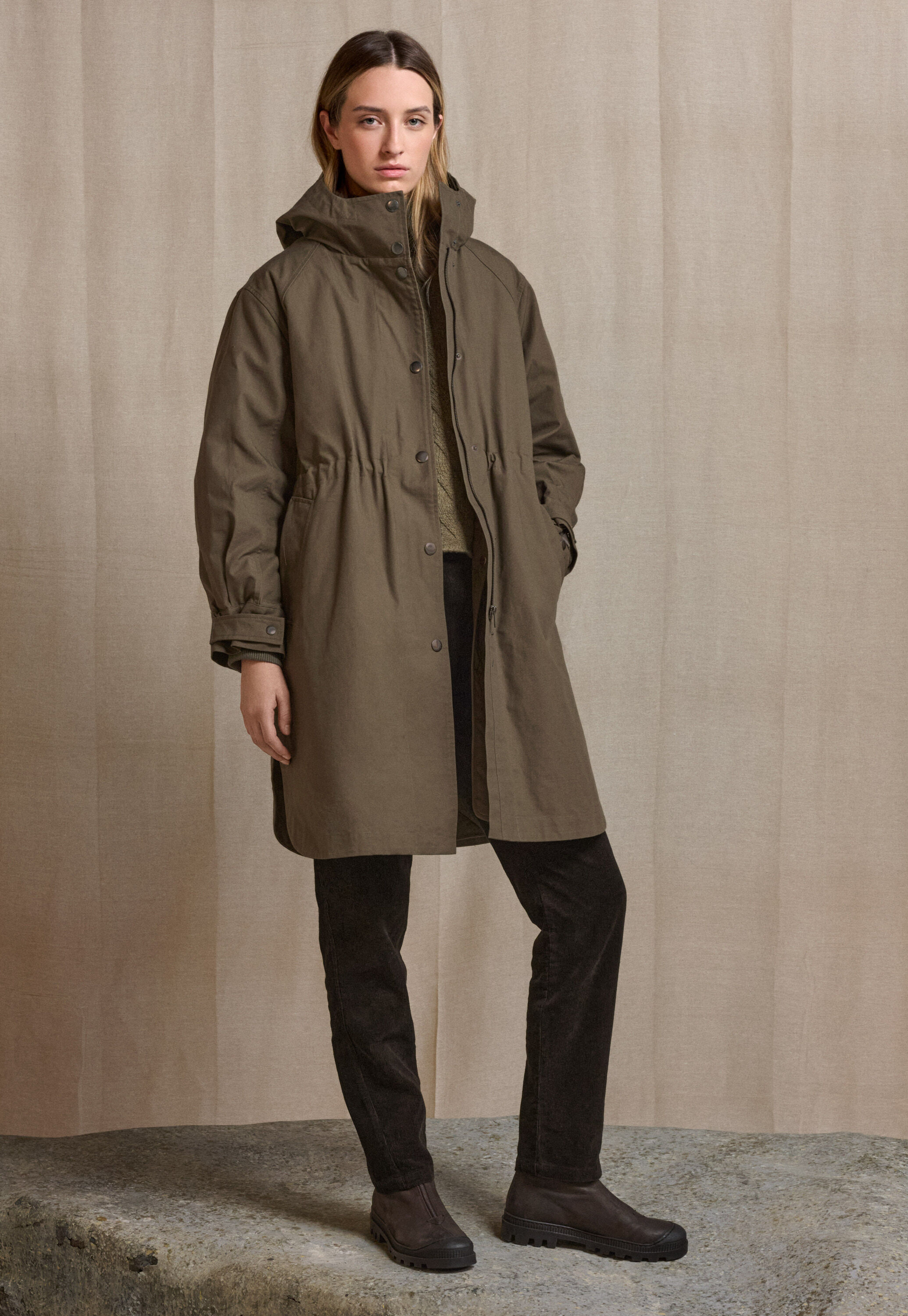 Parka mit Kapuze