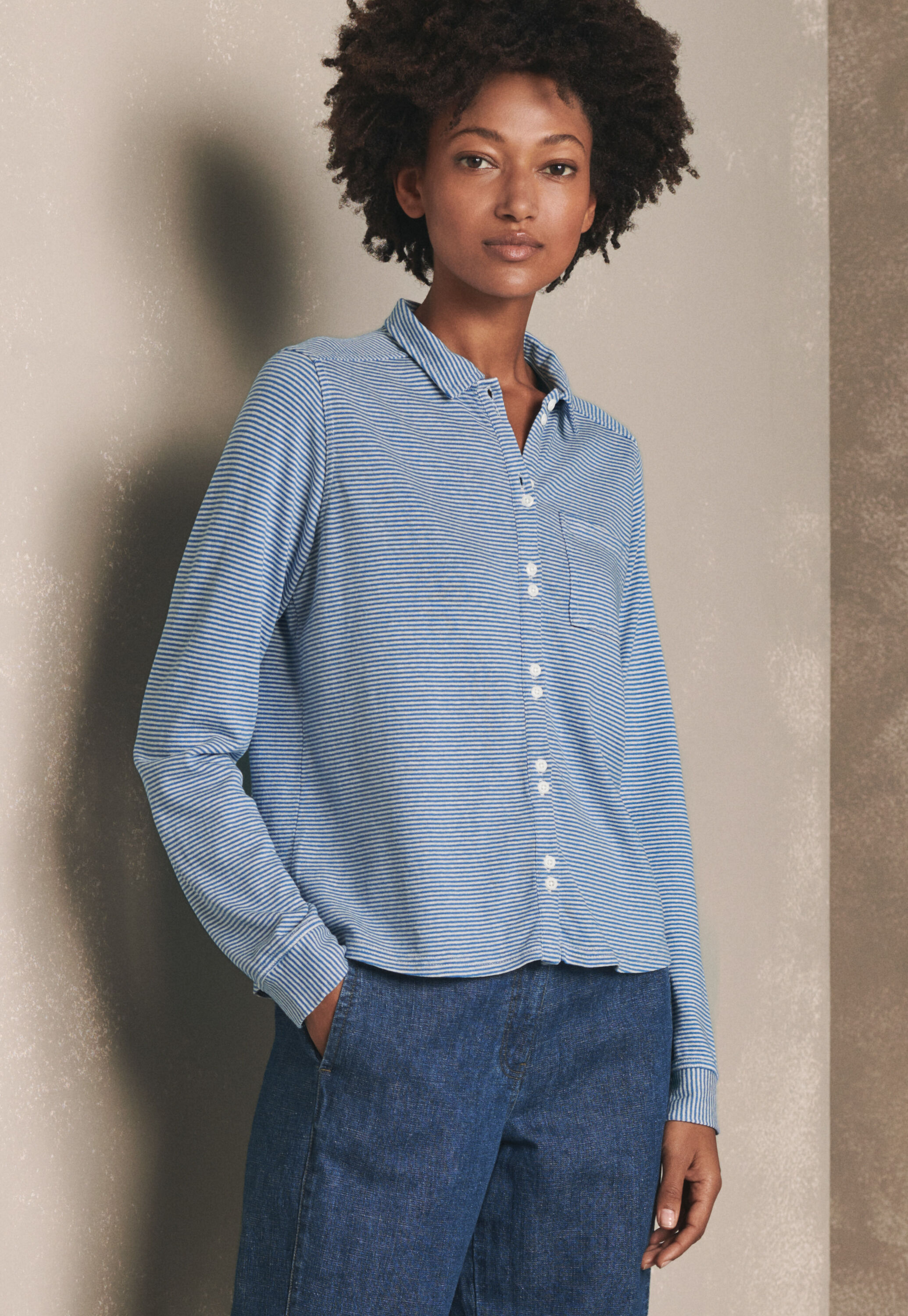 Gestreiftes Shirt
