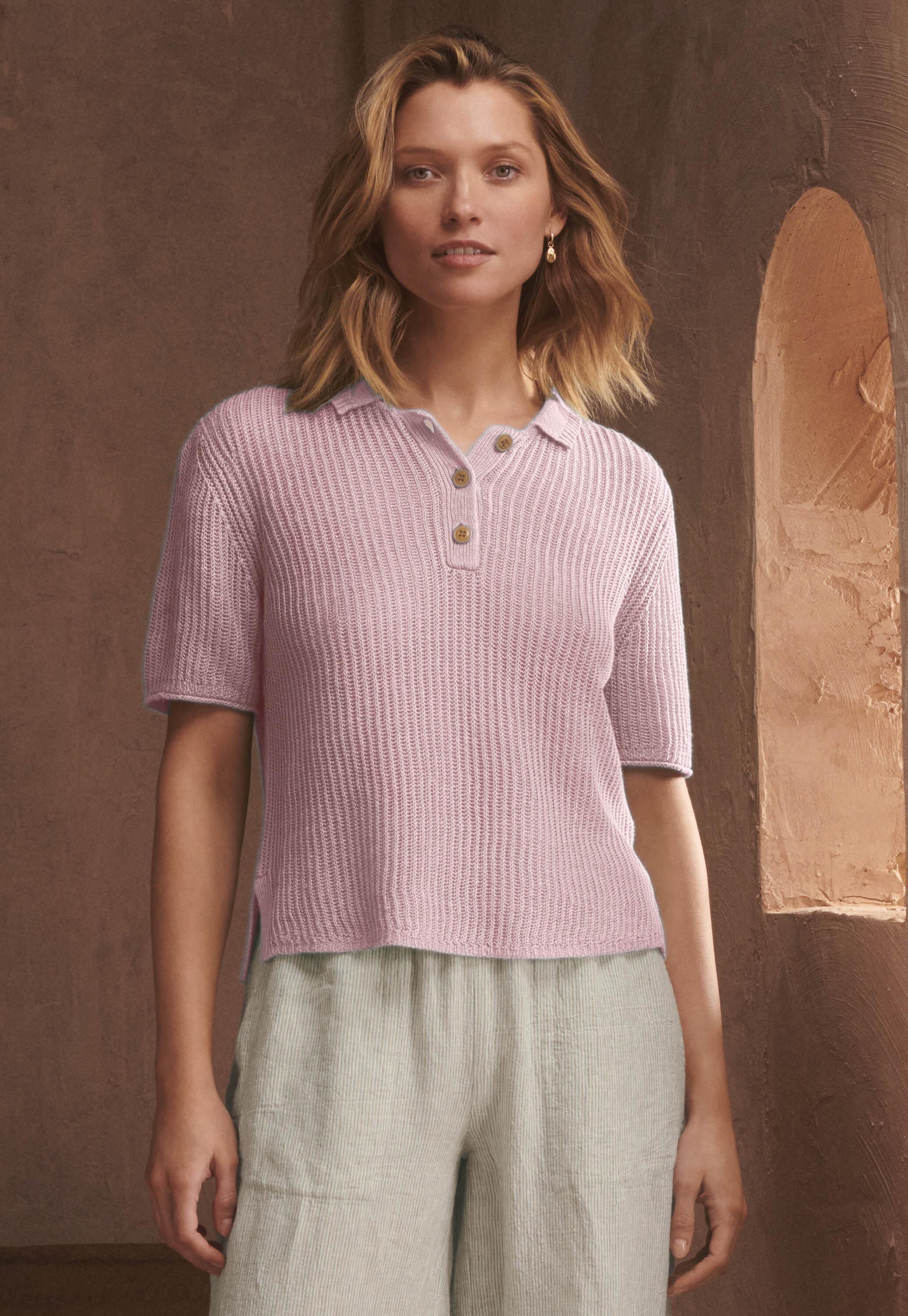 Pullover mit Kragen