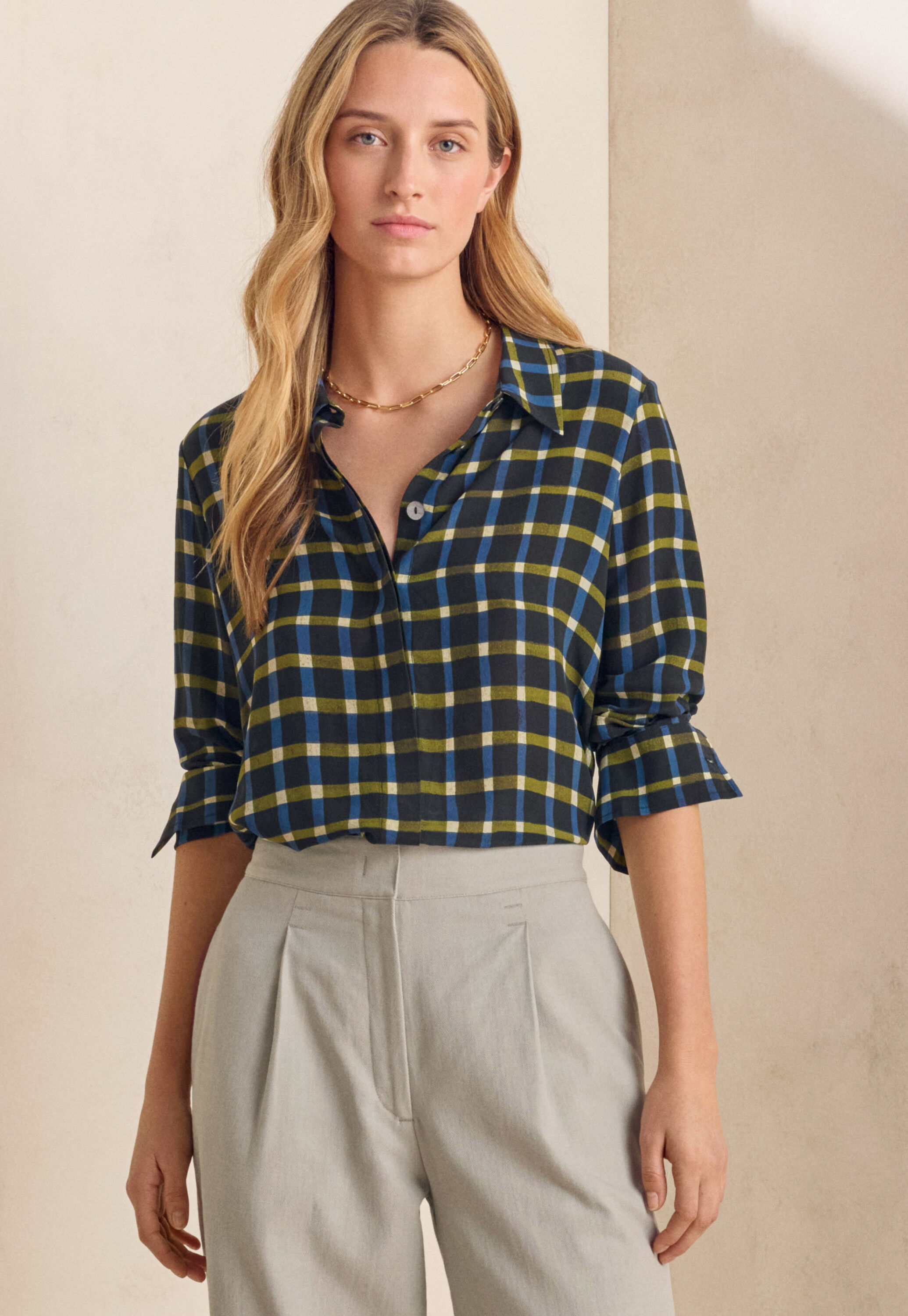 Bedruckte Bluse