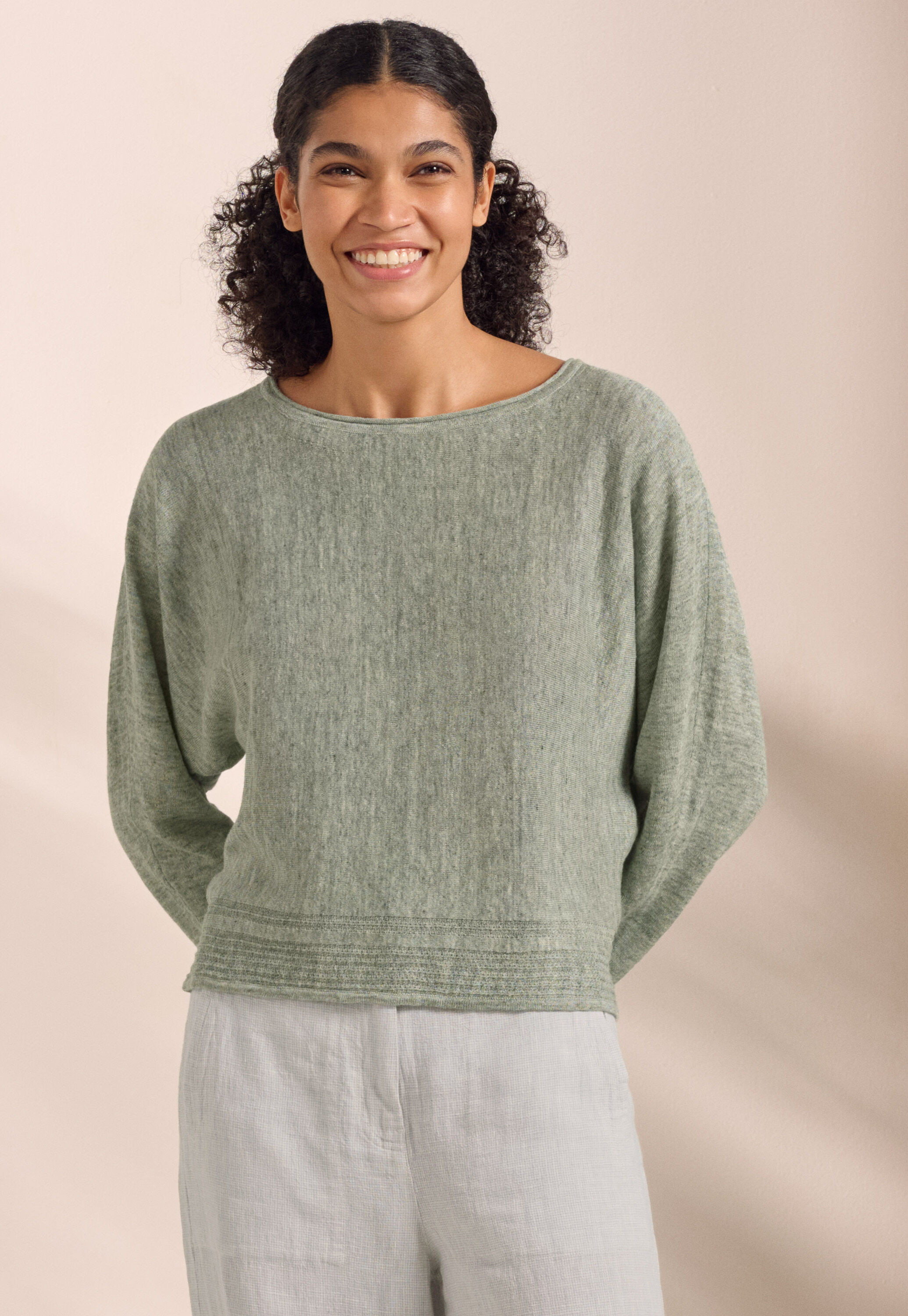 Pullover mit Dolman-&Auml;rmeln