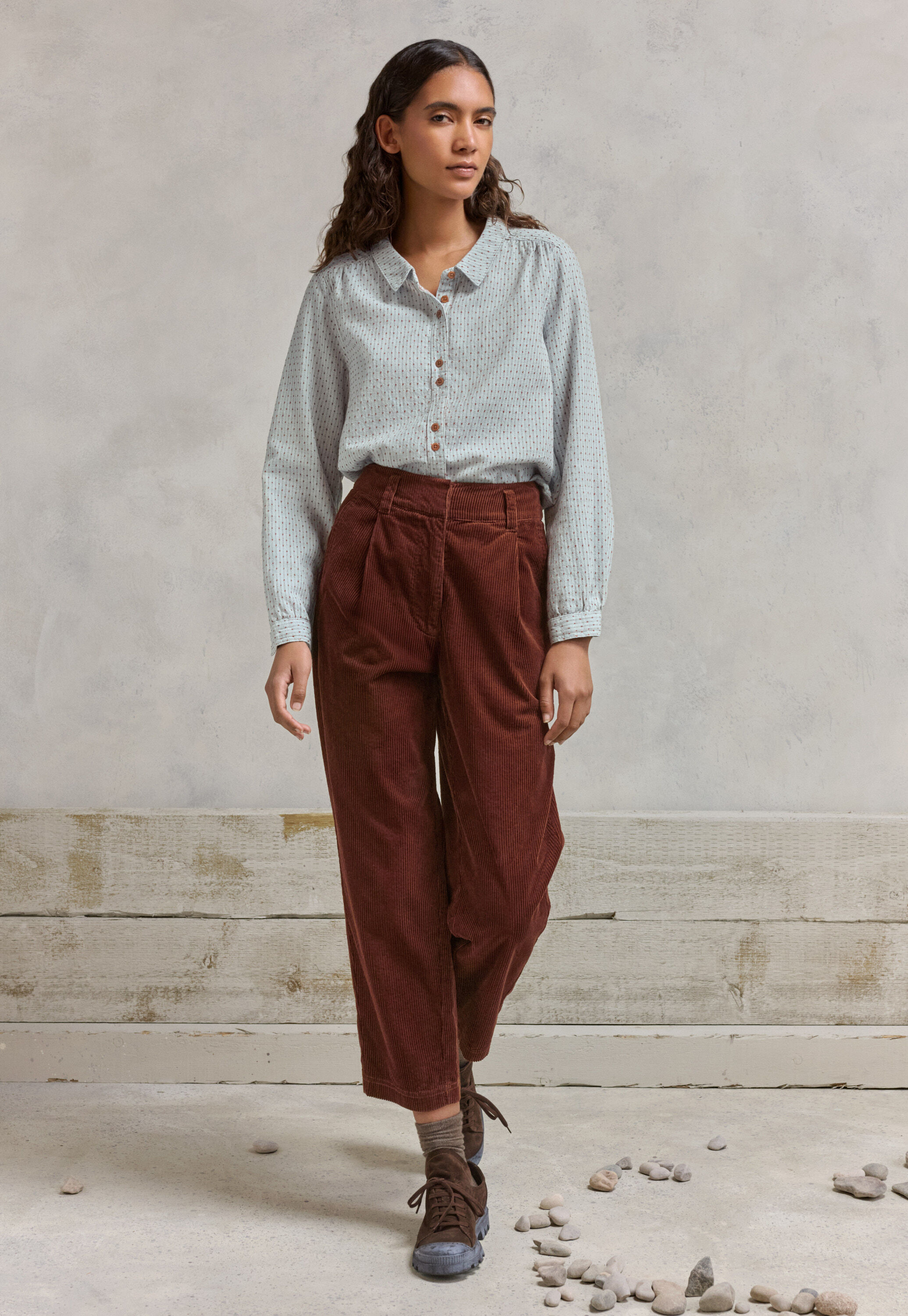 Bundfaltenhose