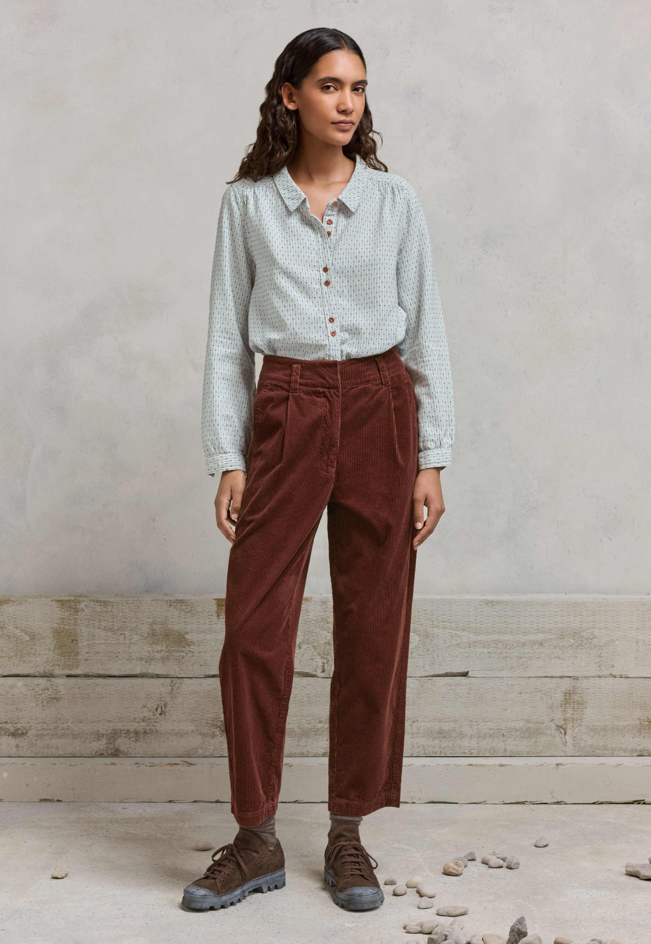 Bundfaltenhose