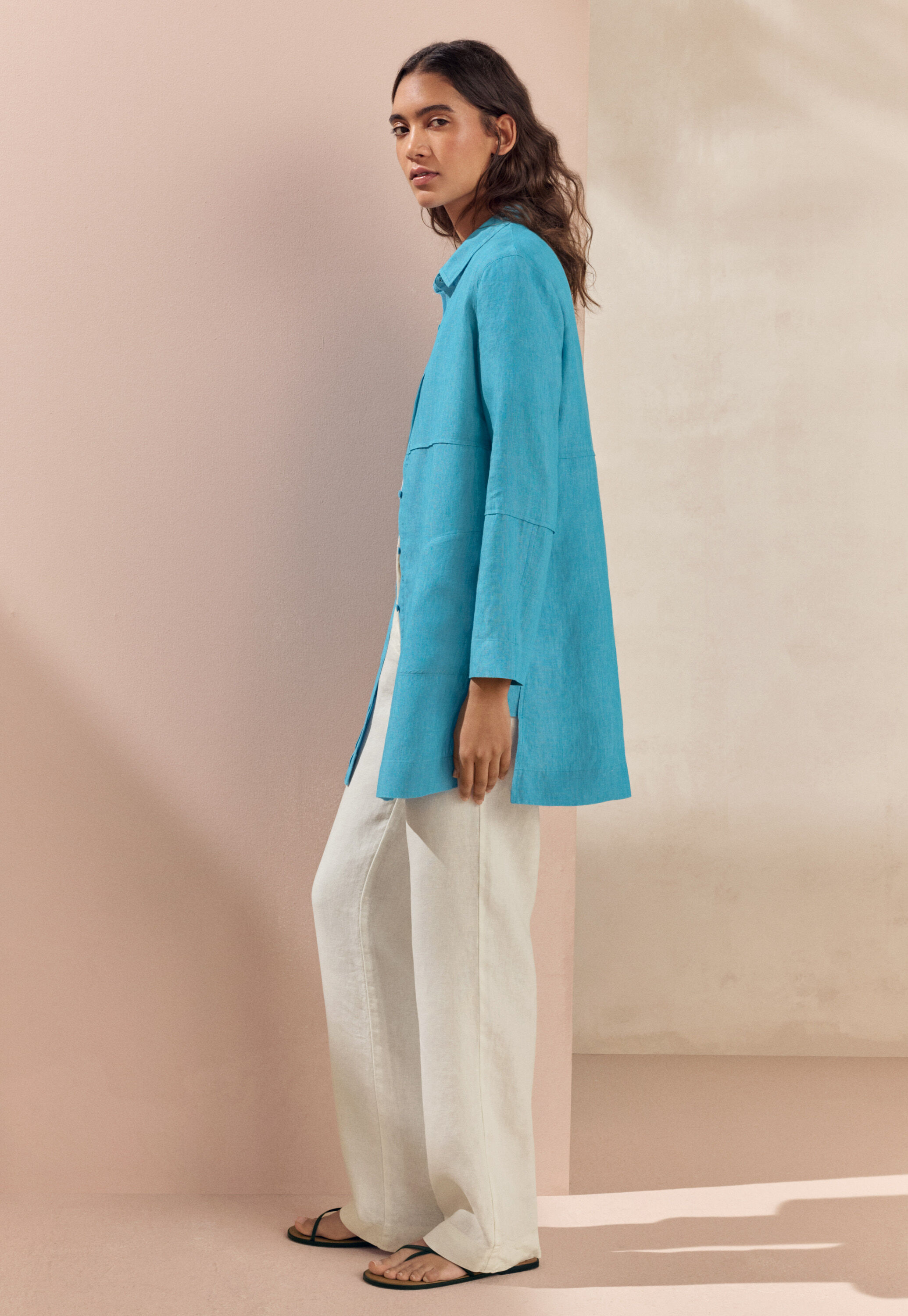 Lange Bluse
