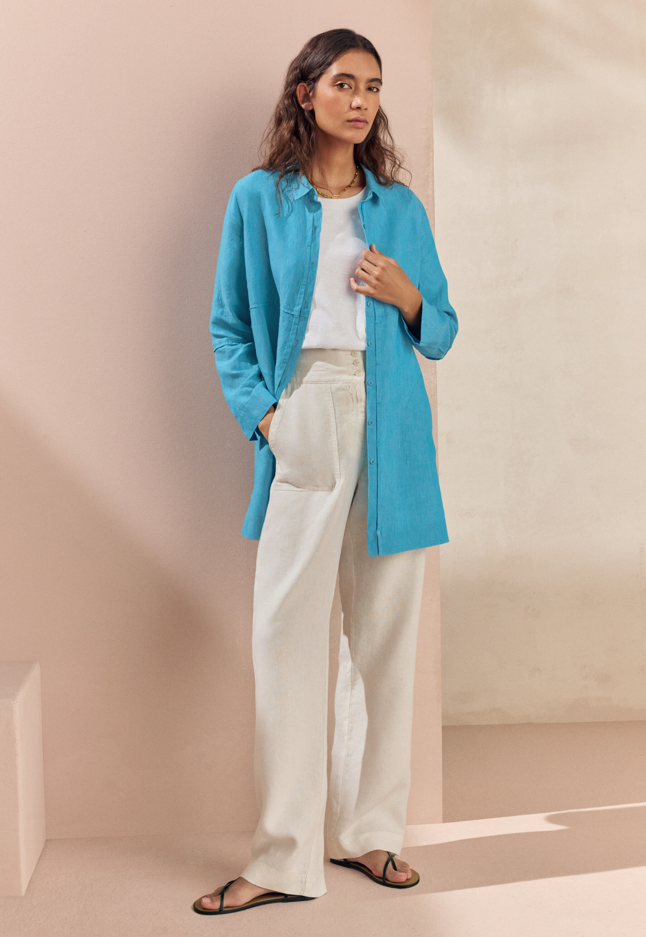 Lange Bluse