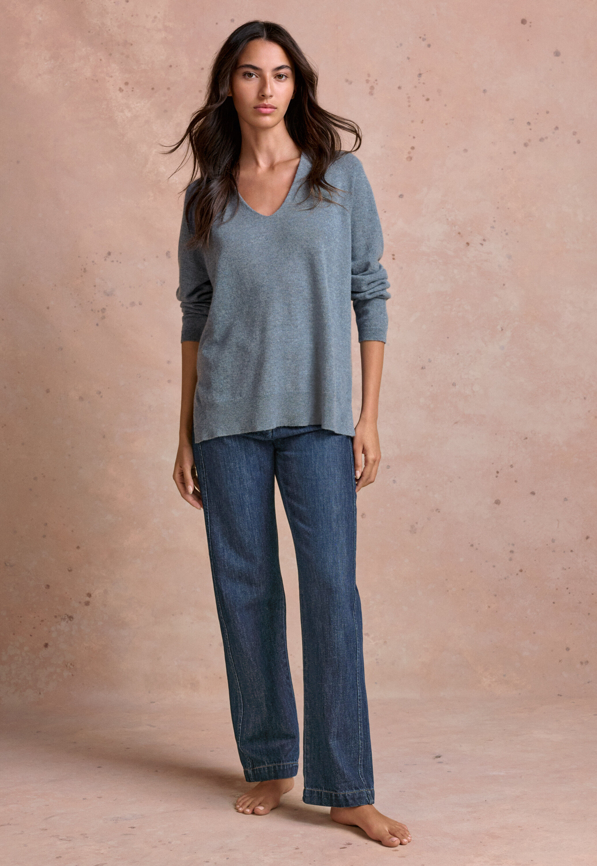 Schmale gerade Jeans
