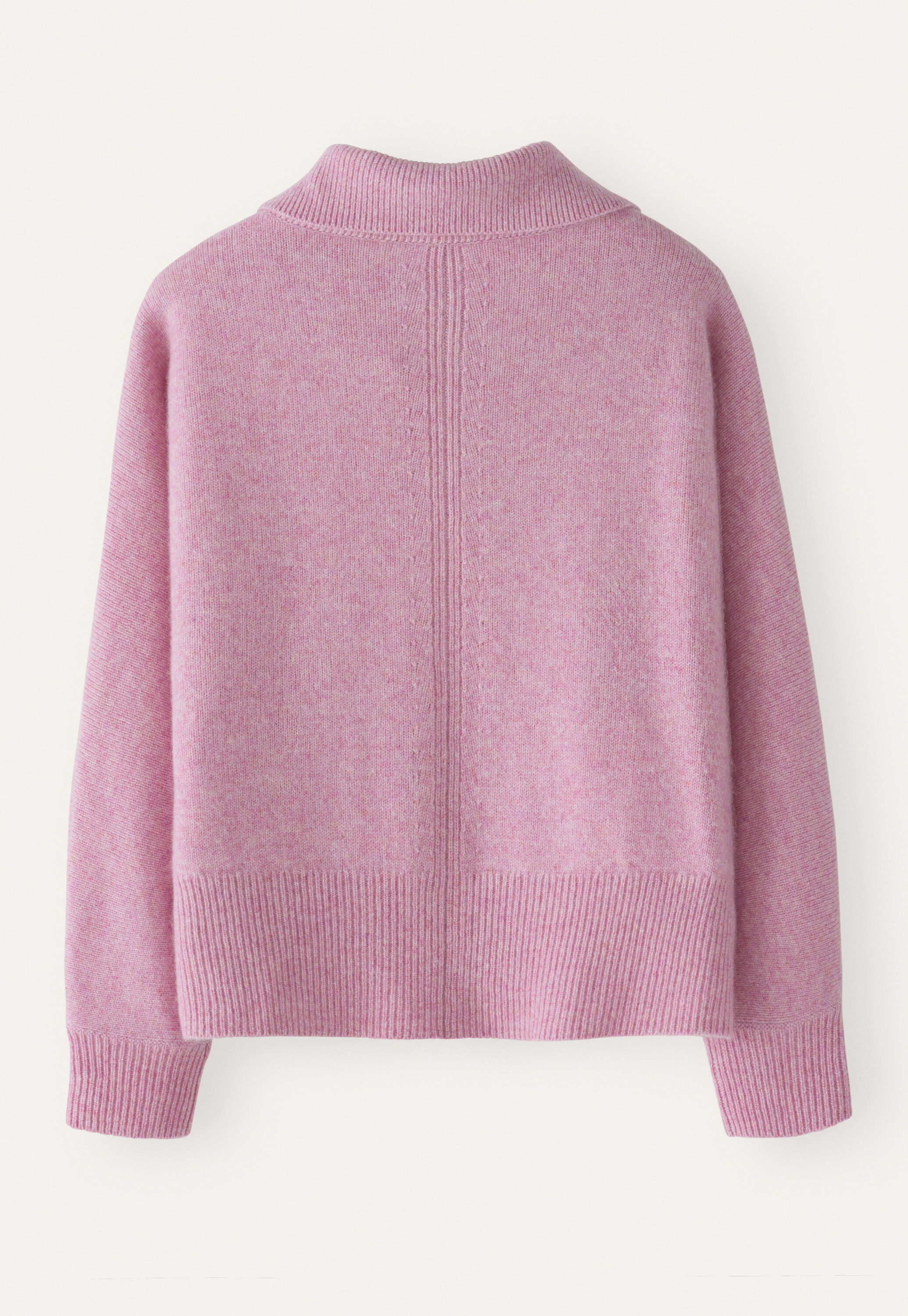 Cardigan mit Trichterkragen
