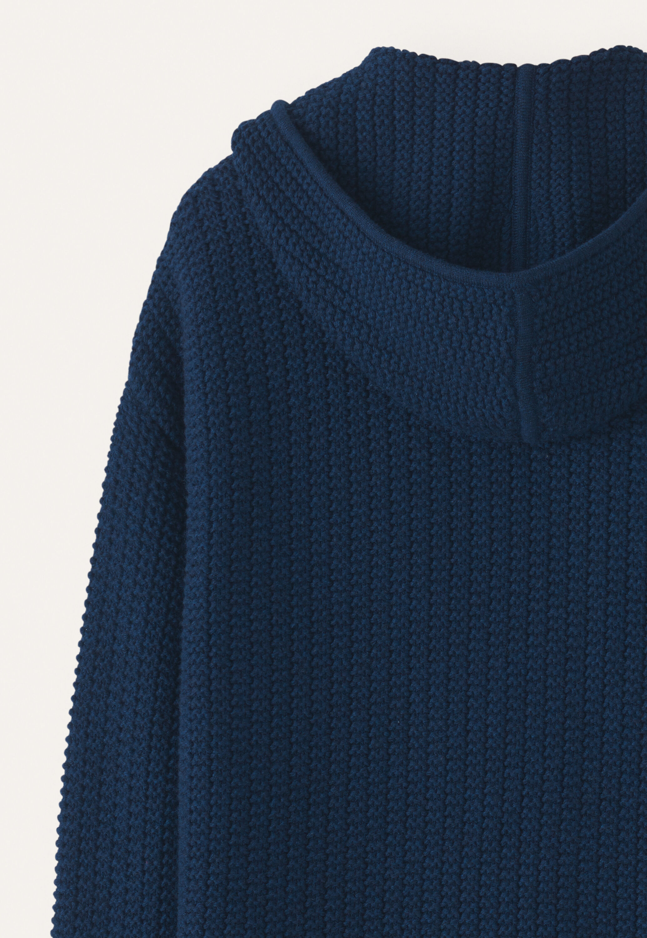Gestrickte Kapuzenjacke