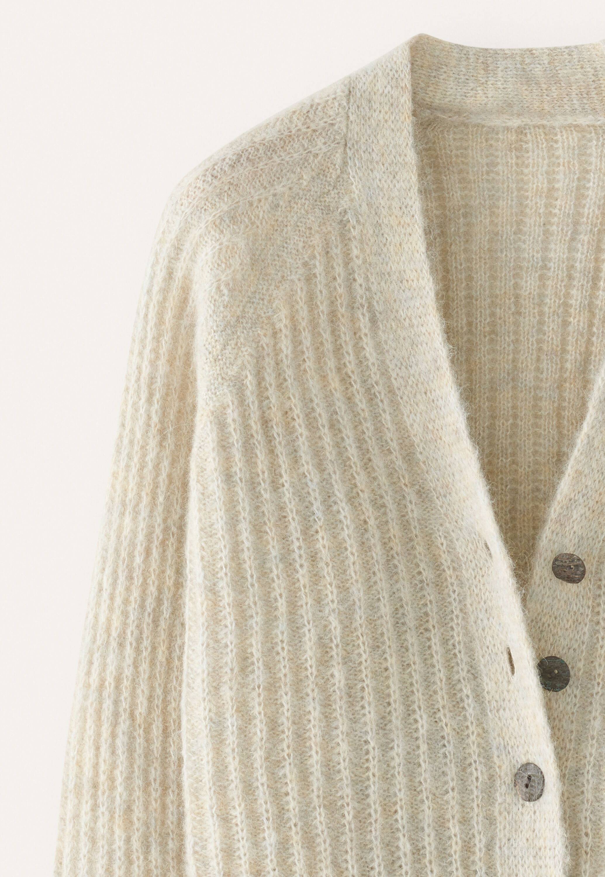 Cardigan mit V-Ausschnitt