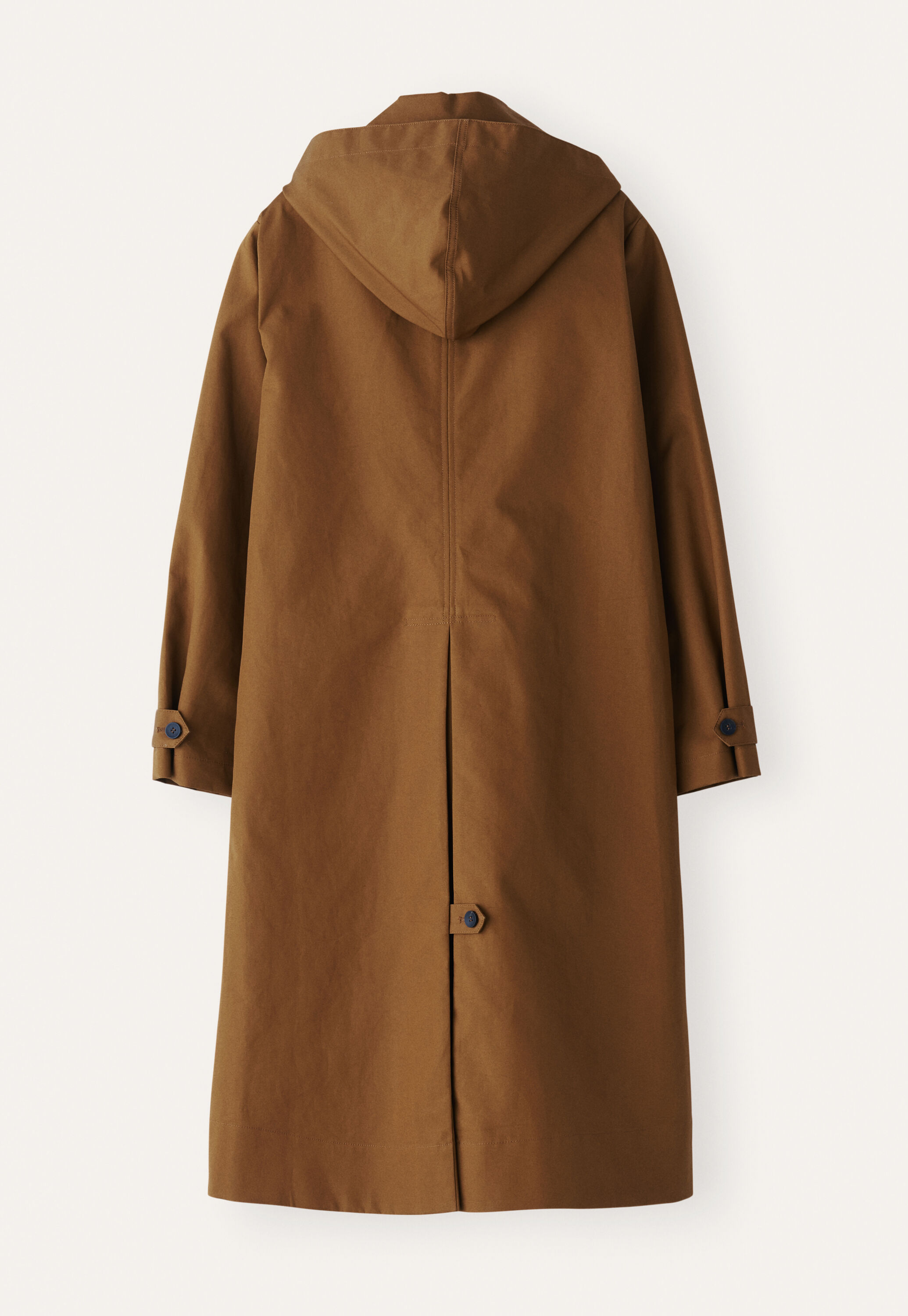 Trenchcoat mit Kapuze