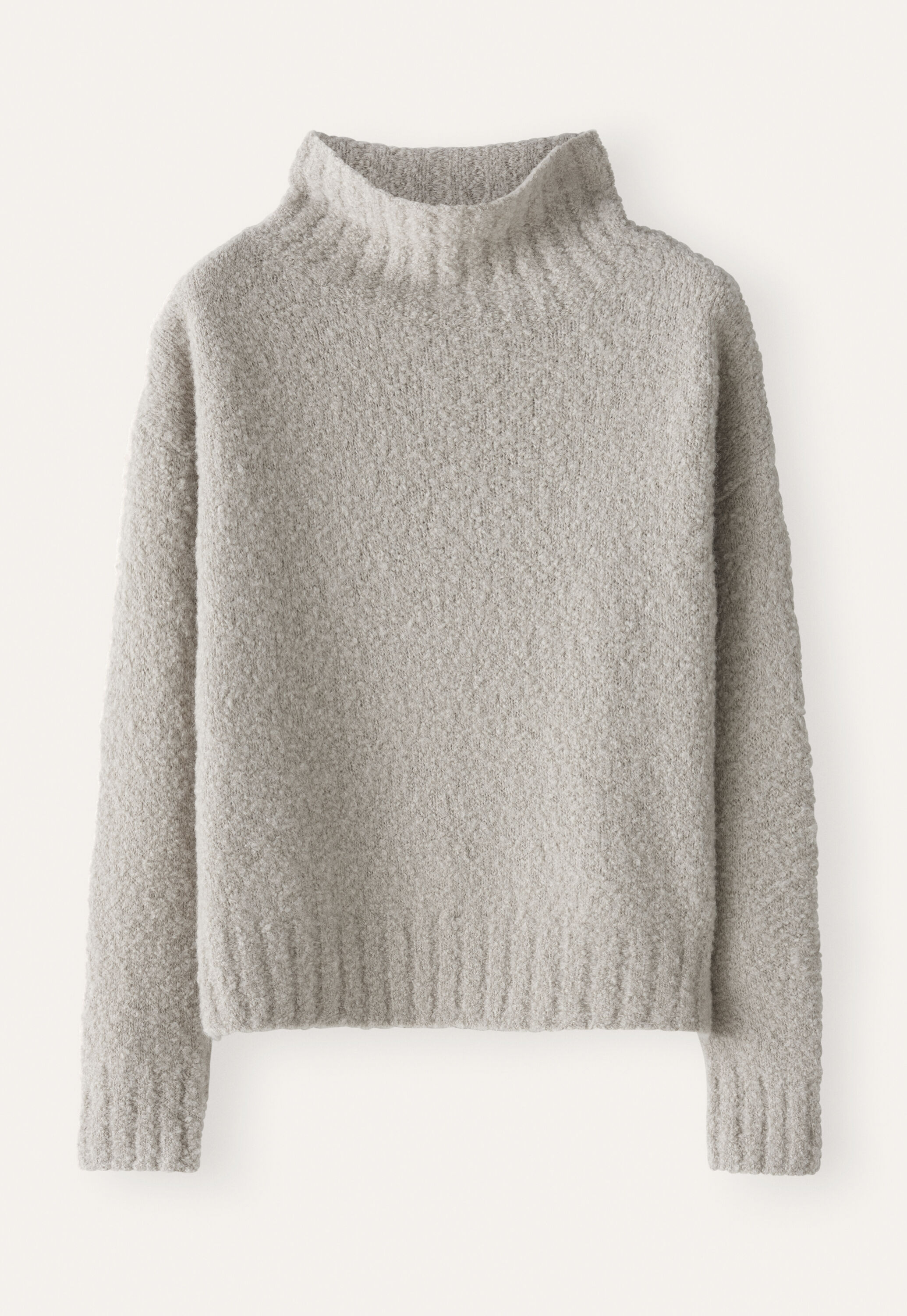 Pullover mit Trichterkragen
