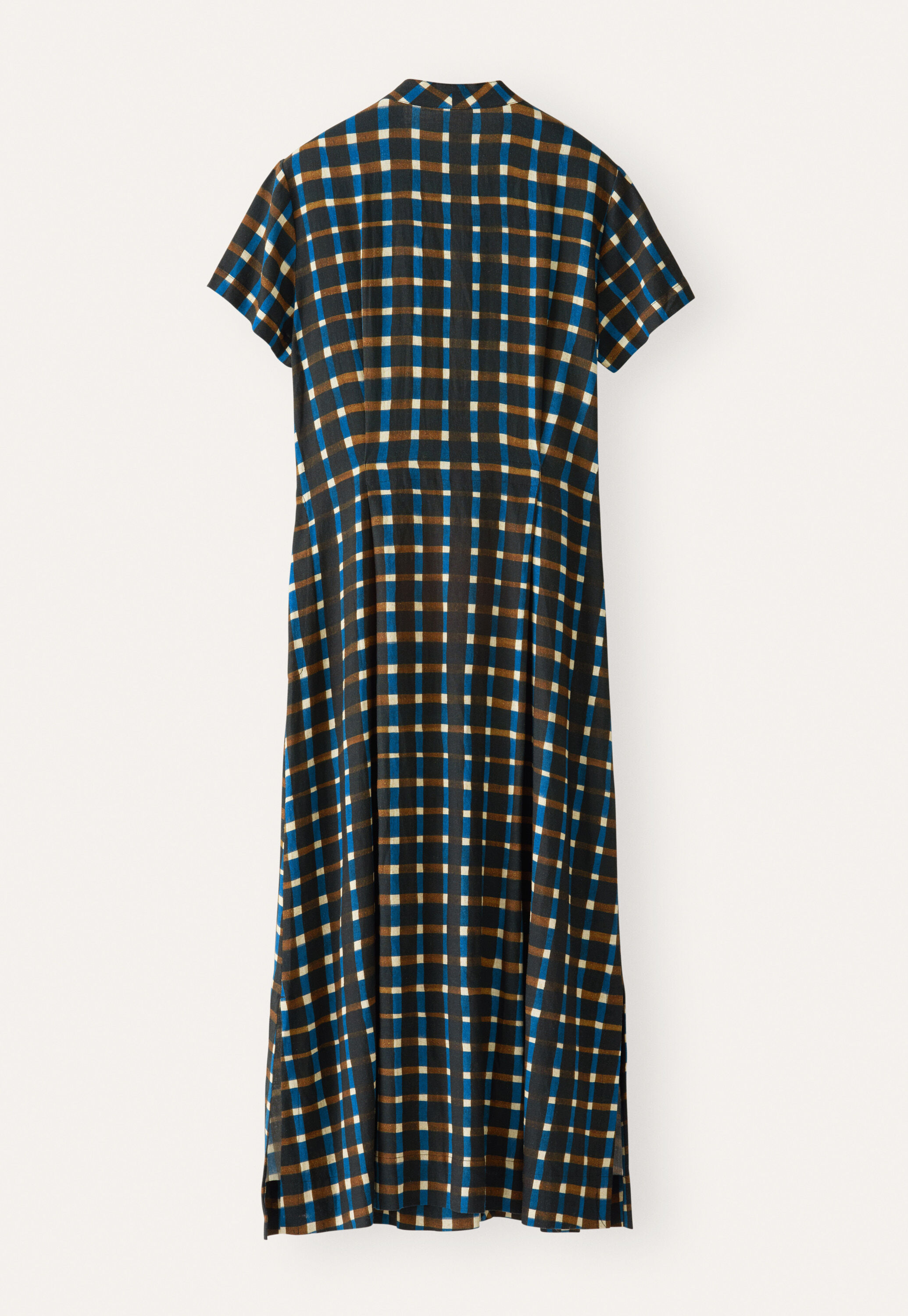 Durchgekn&ouml;pftes, bedrucktes Kleid