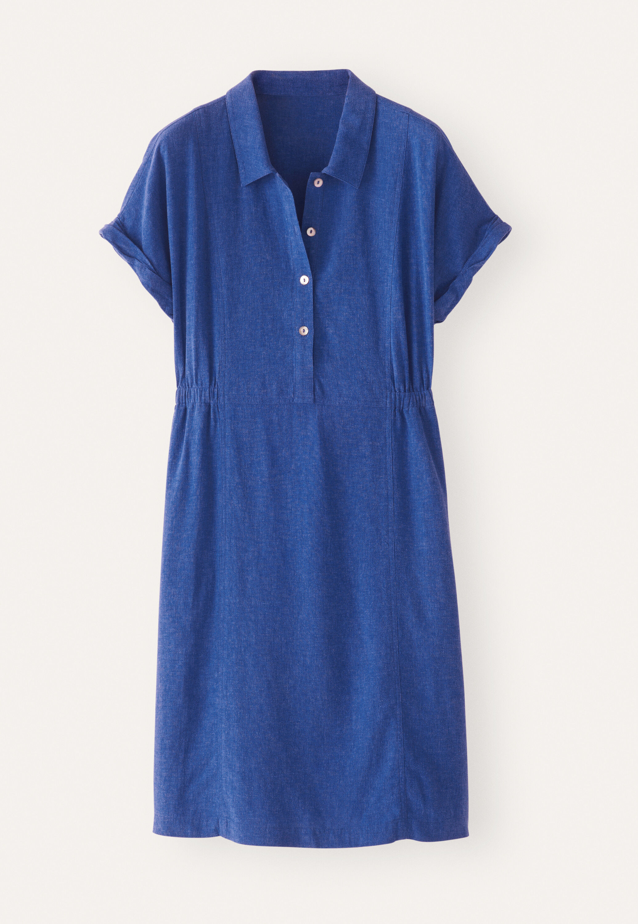 Kurzes Kleid mit Kragen