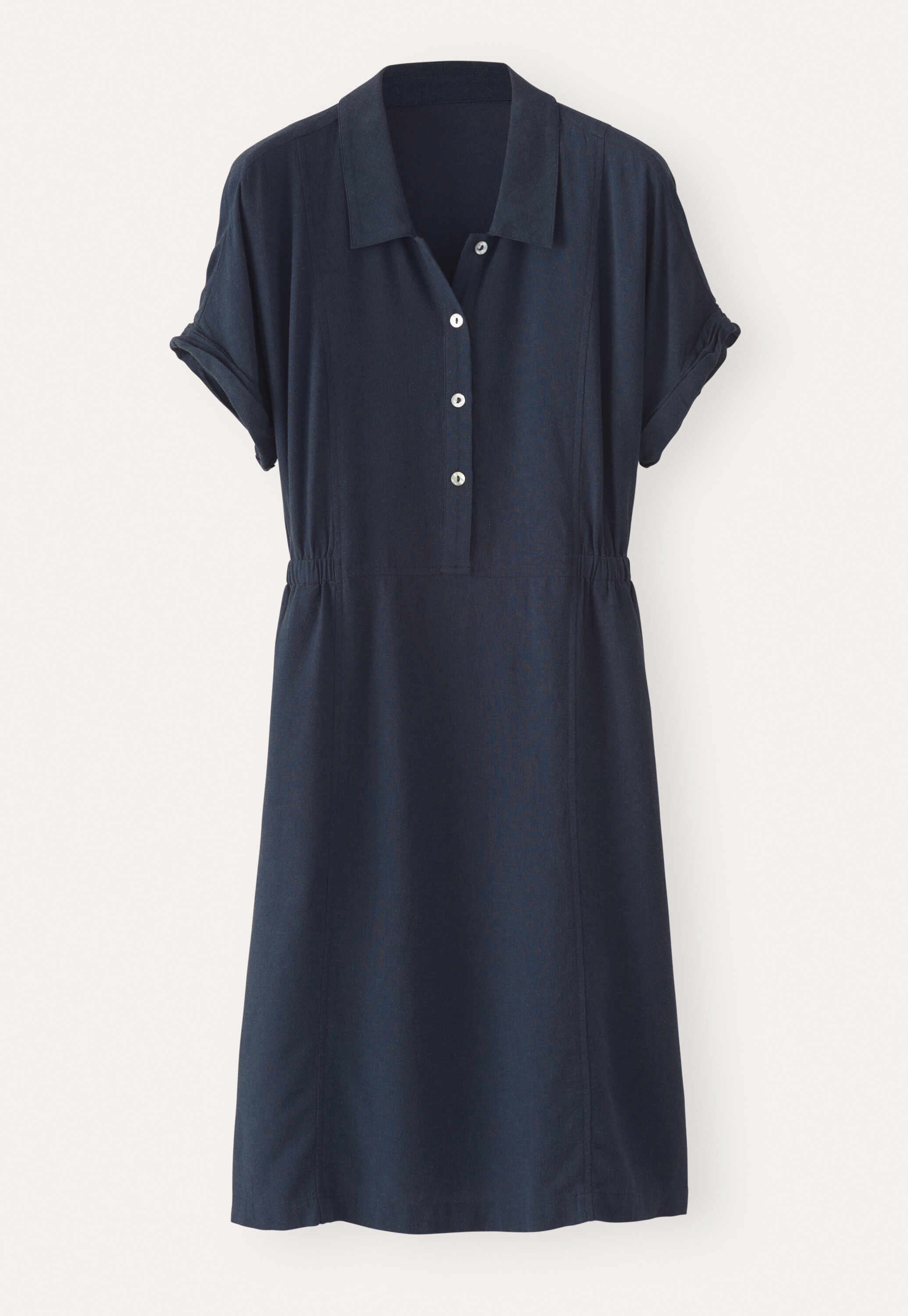 Kurzes Kleid mit Kragen