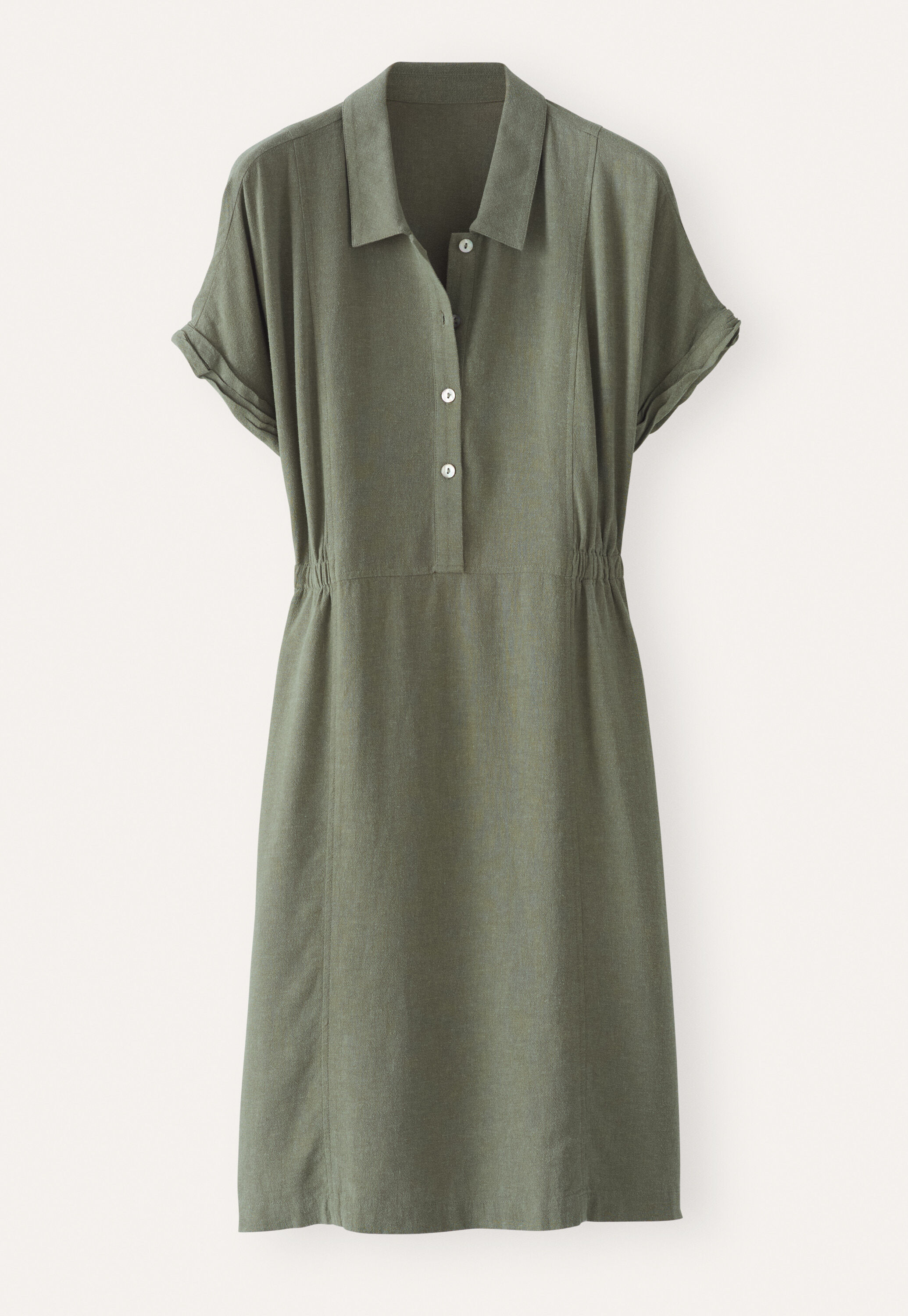 Kurzes Kleid mit Kragen
