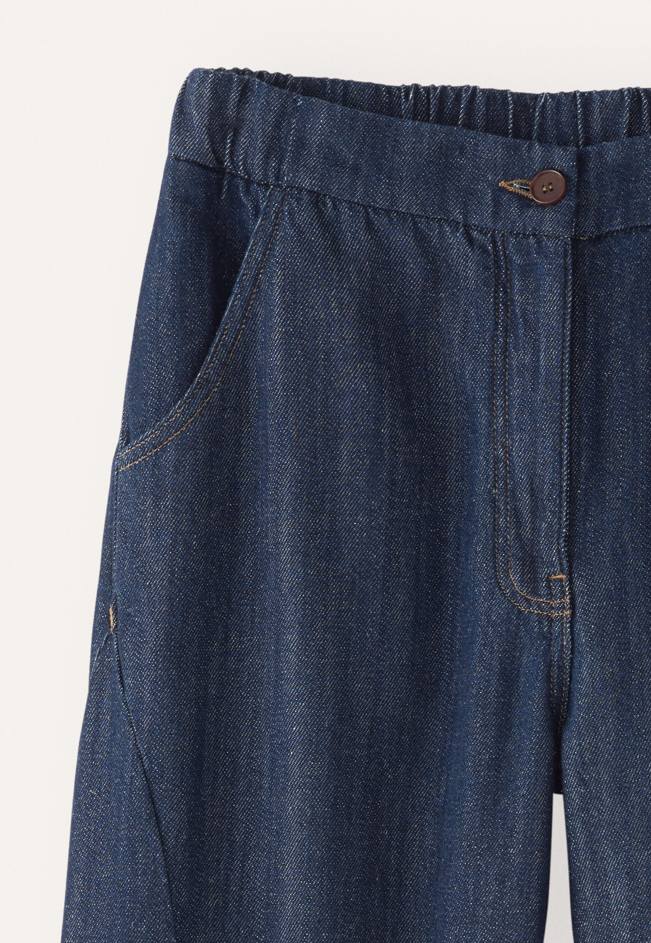 Indigo-gef&auml;rbte Jeans