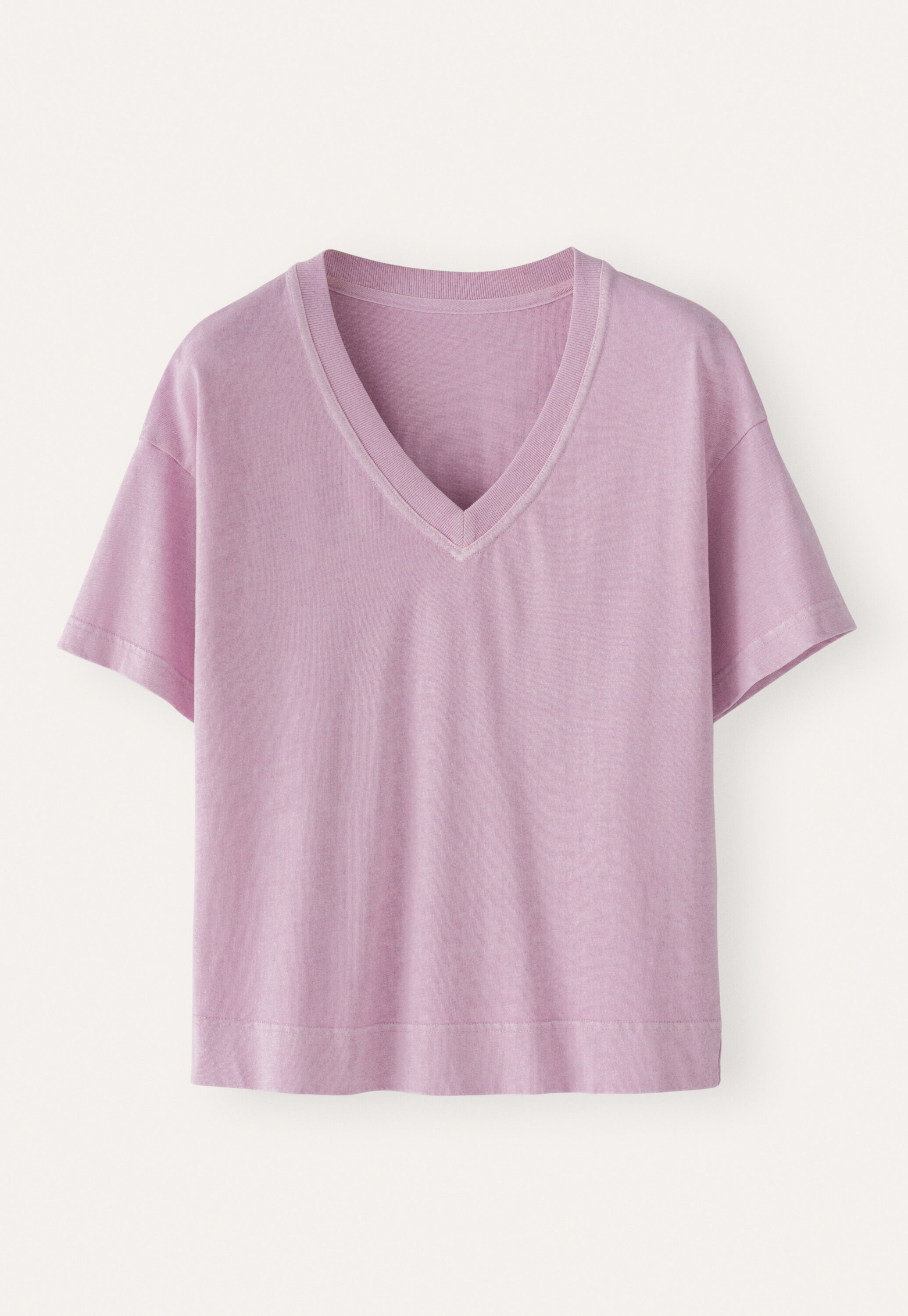 T-Shirt mit V-Ausschnitt
