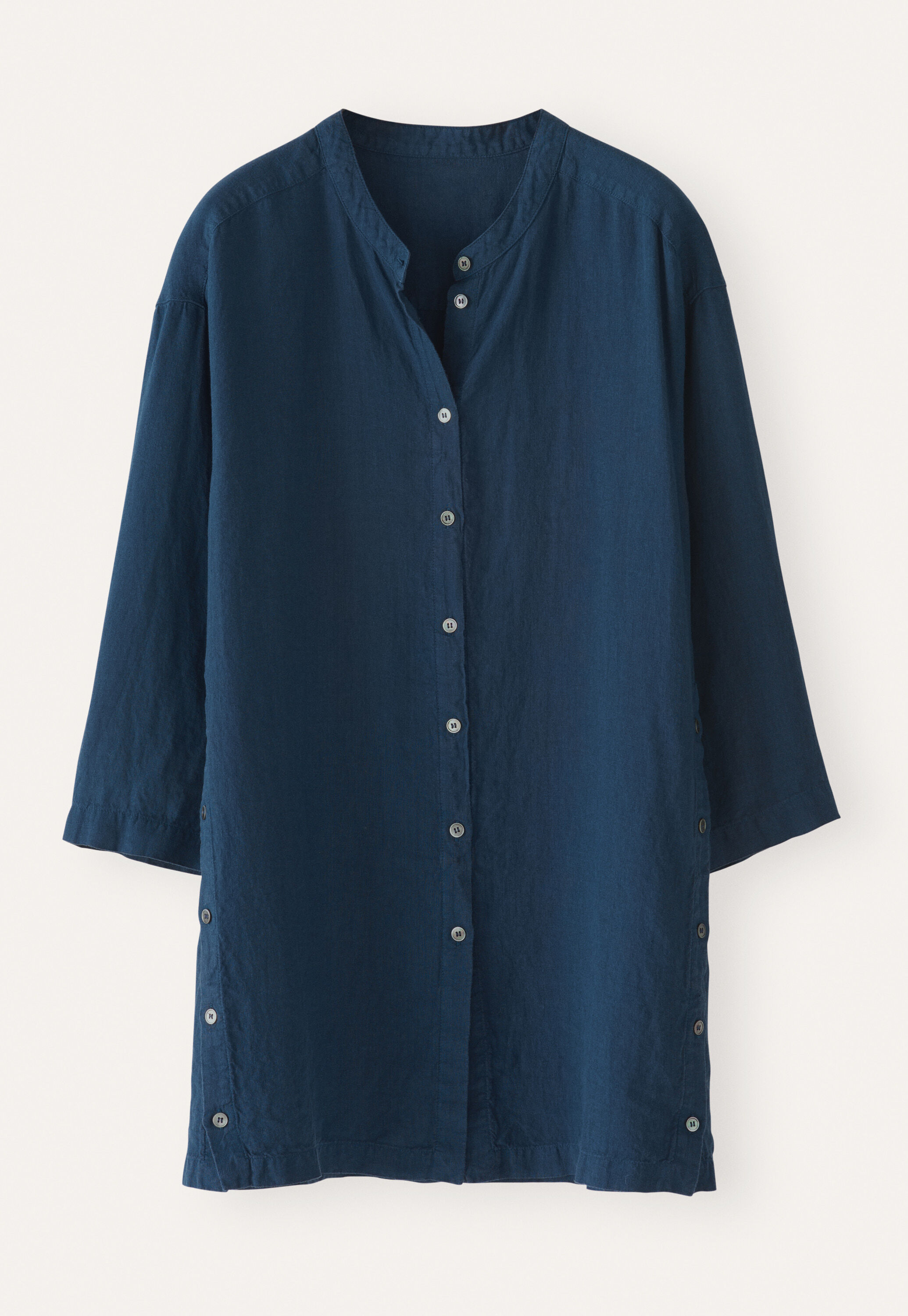Bluse mit gekn&ouml;pften Seiten