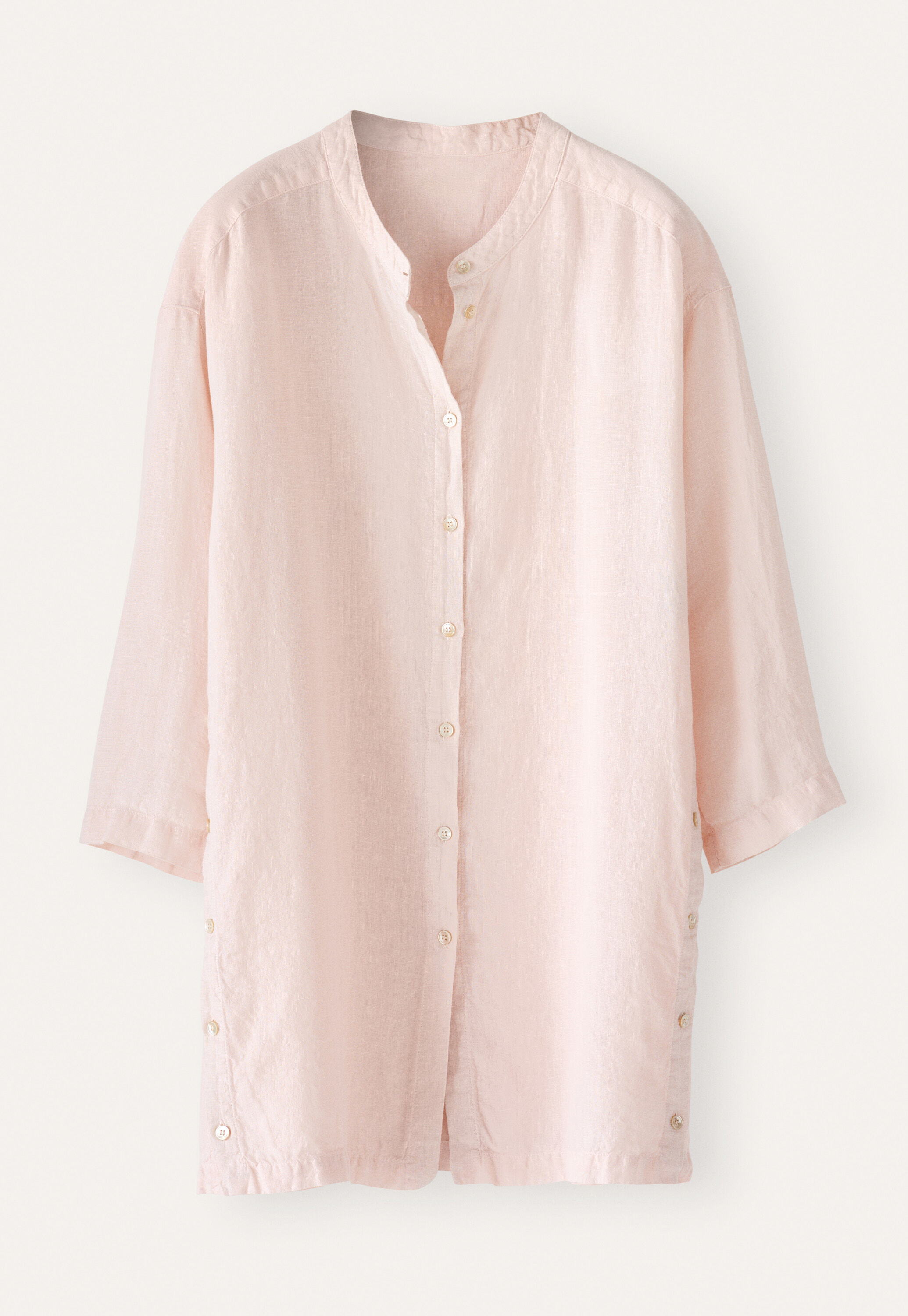 Bluse mit gekn&ouml;pften Seiten