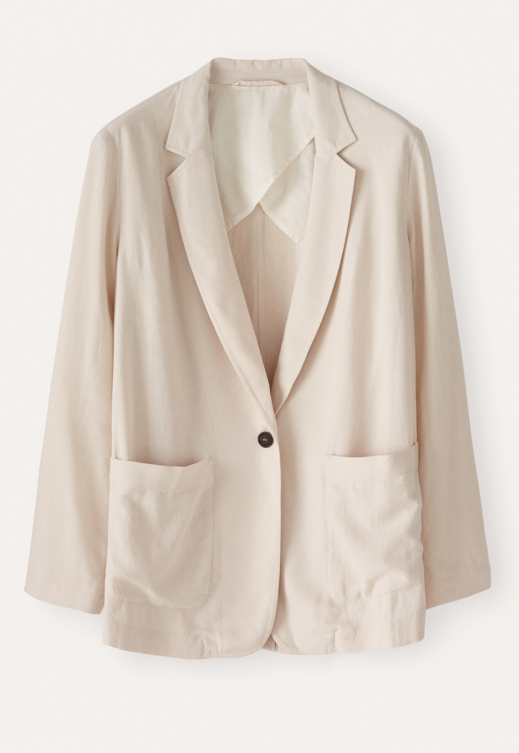 Blazer mit aufgesetzten Taschen