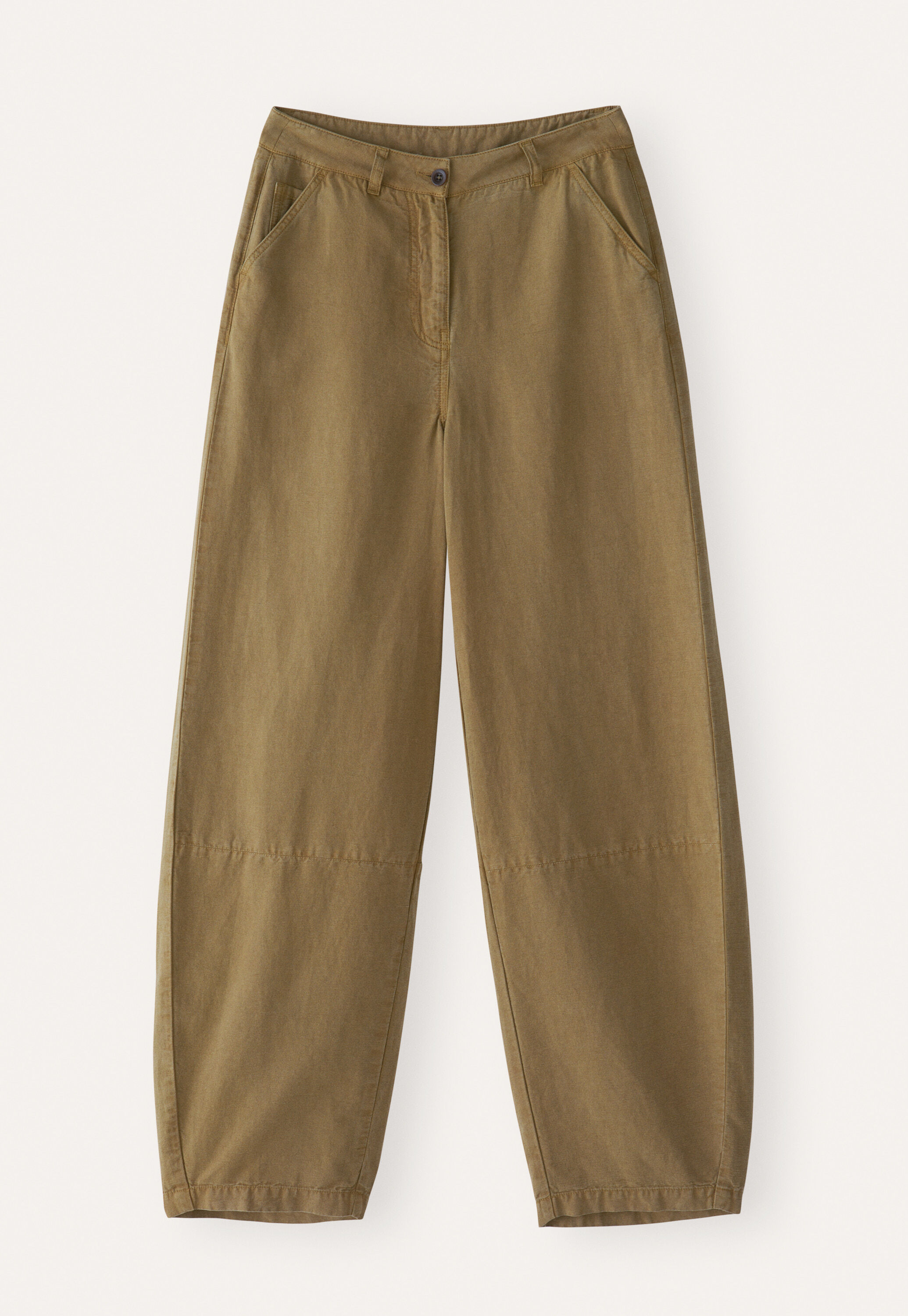 Jeans mit geschwungenen N&auml;hten