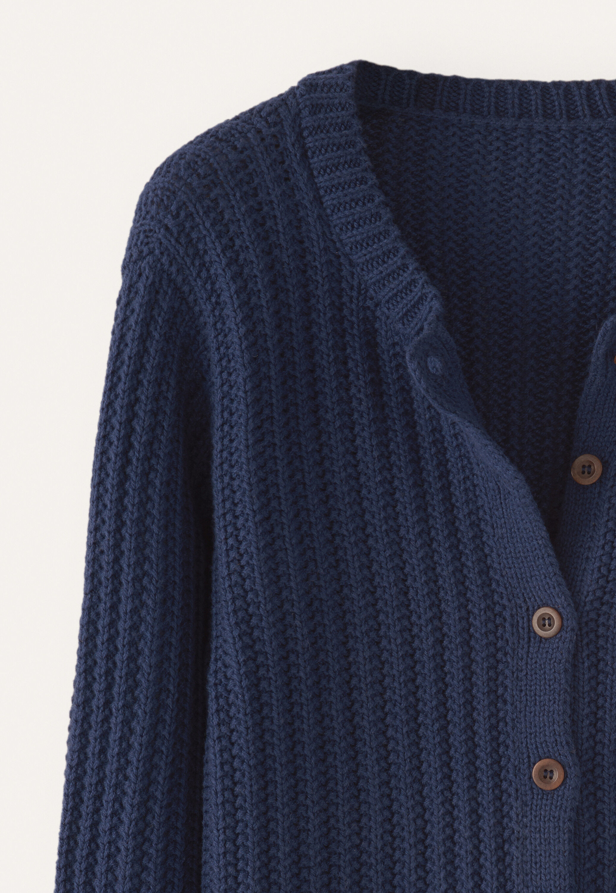 Gerippter Cardigan