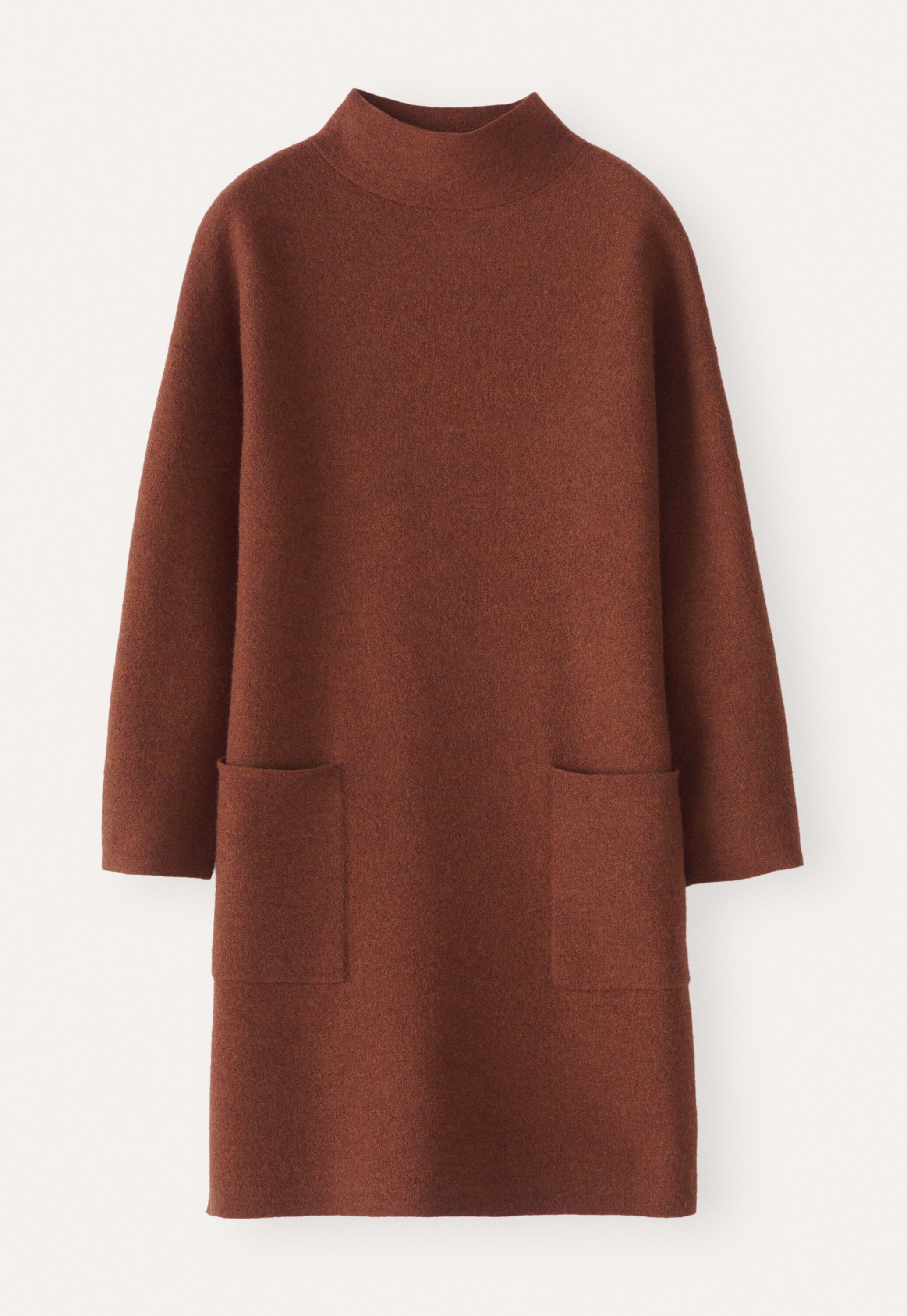 Kleid mit aufgesetzten Taschen