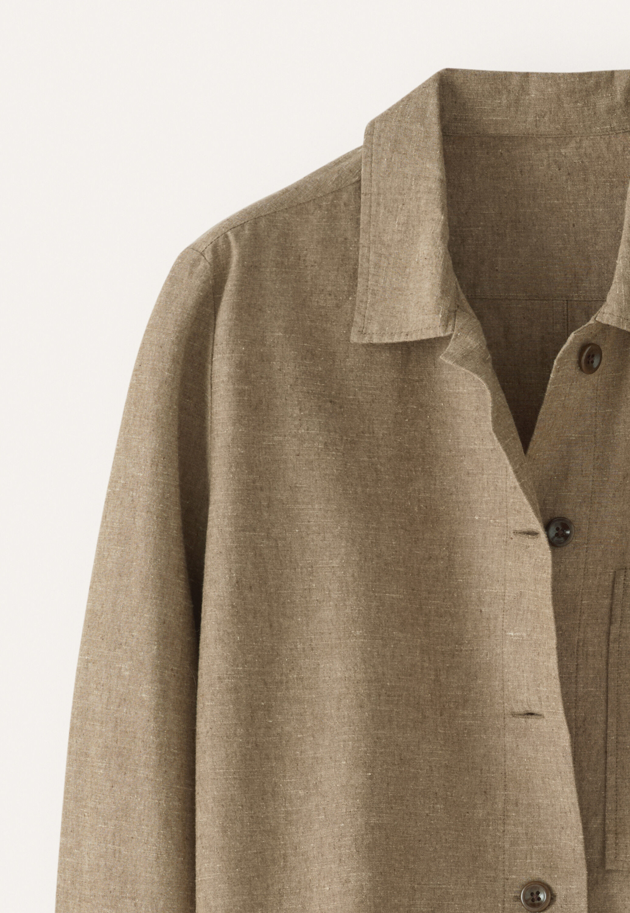 Strukturiertes Overshirt