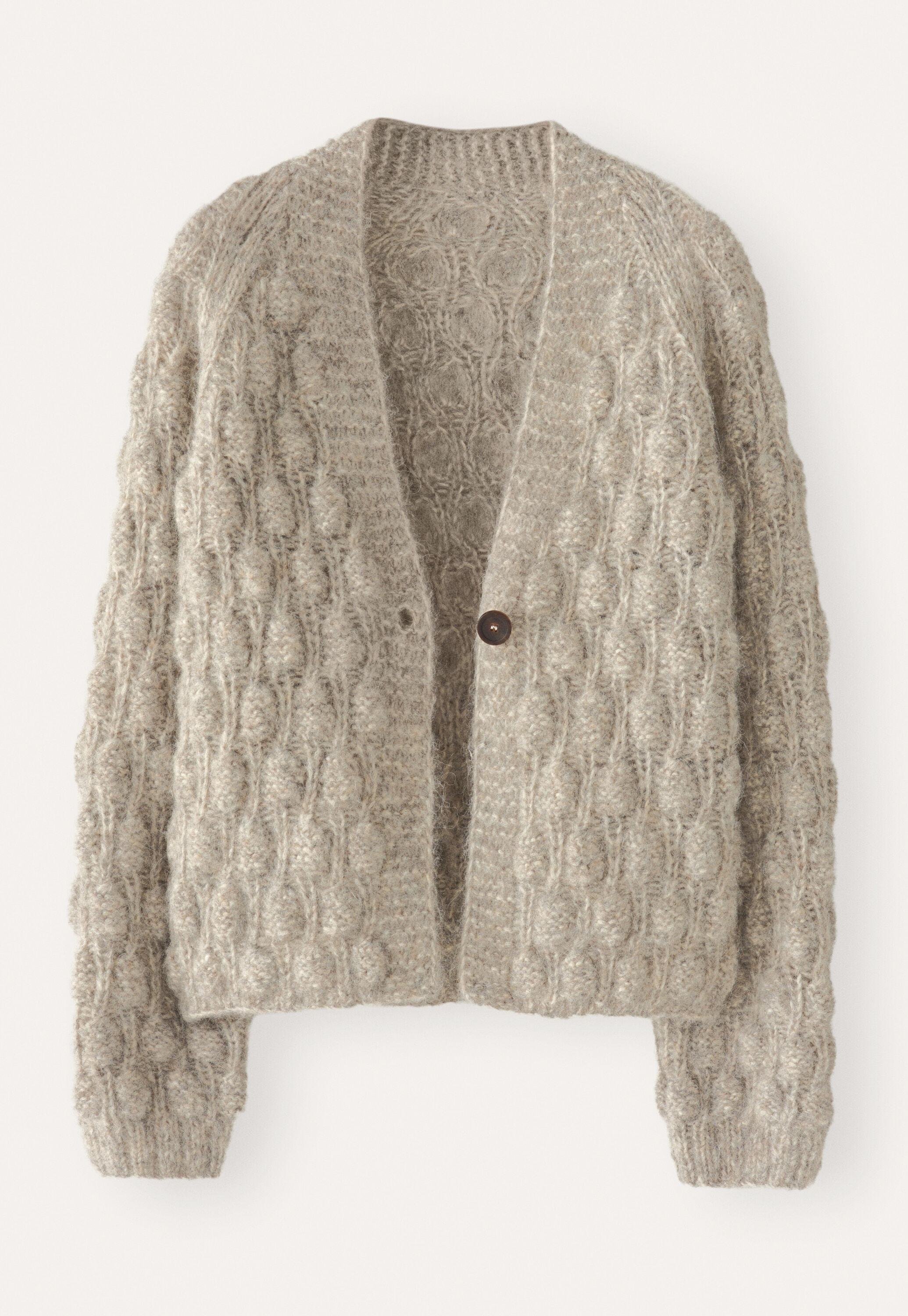 Handgestrickter Cardigan