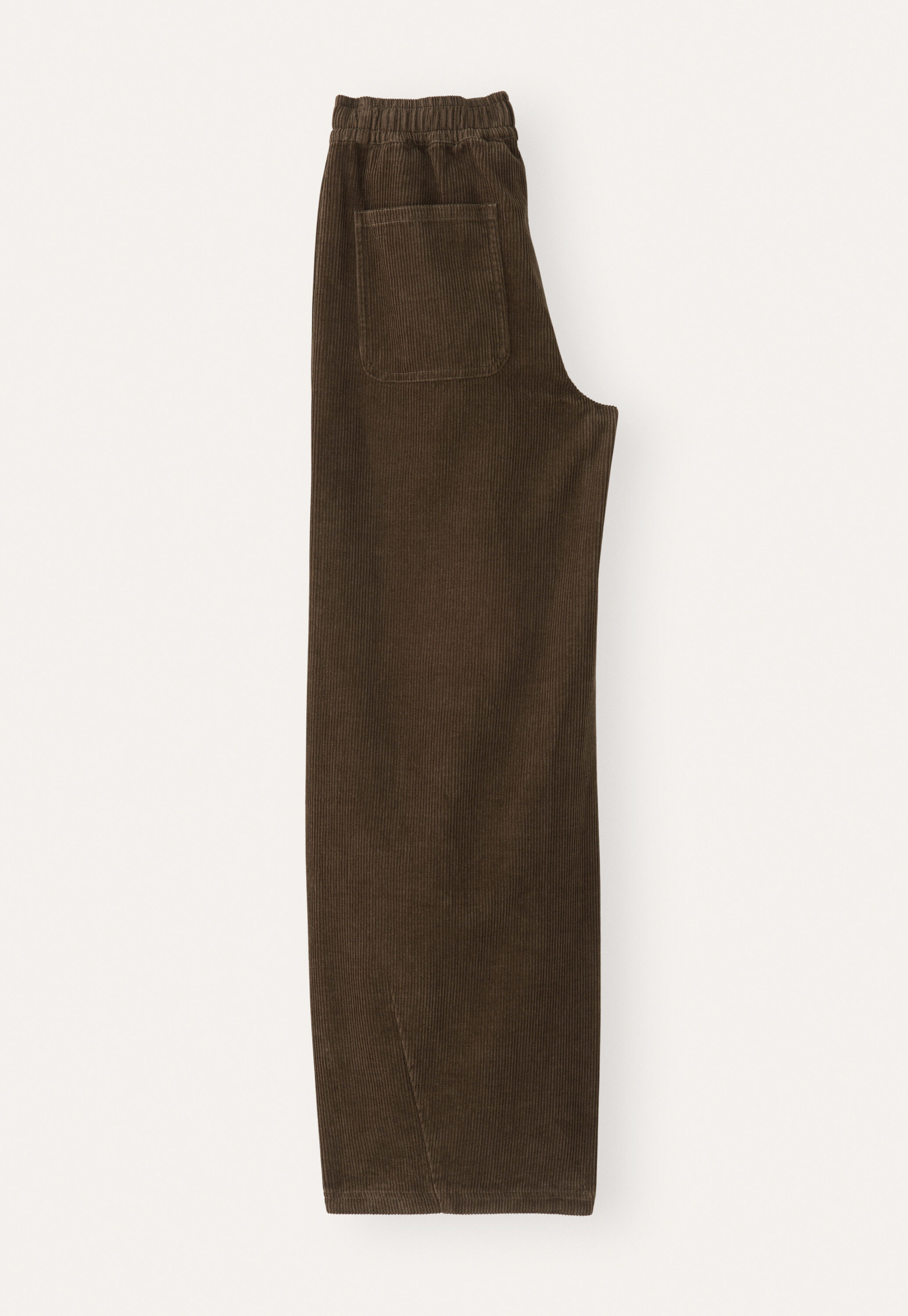 Cordhose mit Abn&auml;hern am Saum