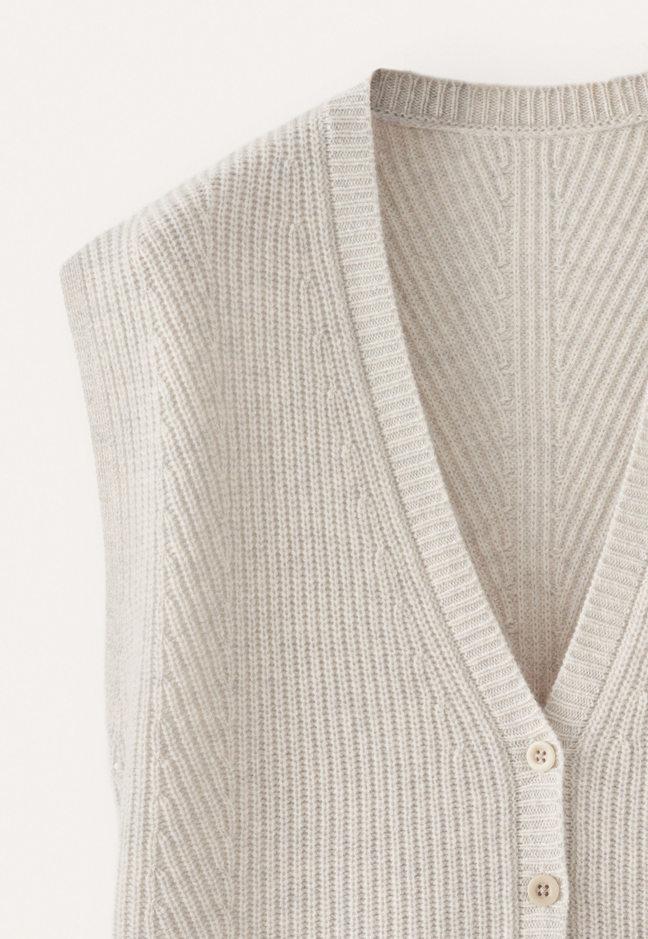 &Auml;rmelloser Cardigan