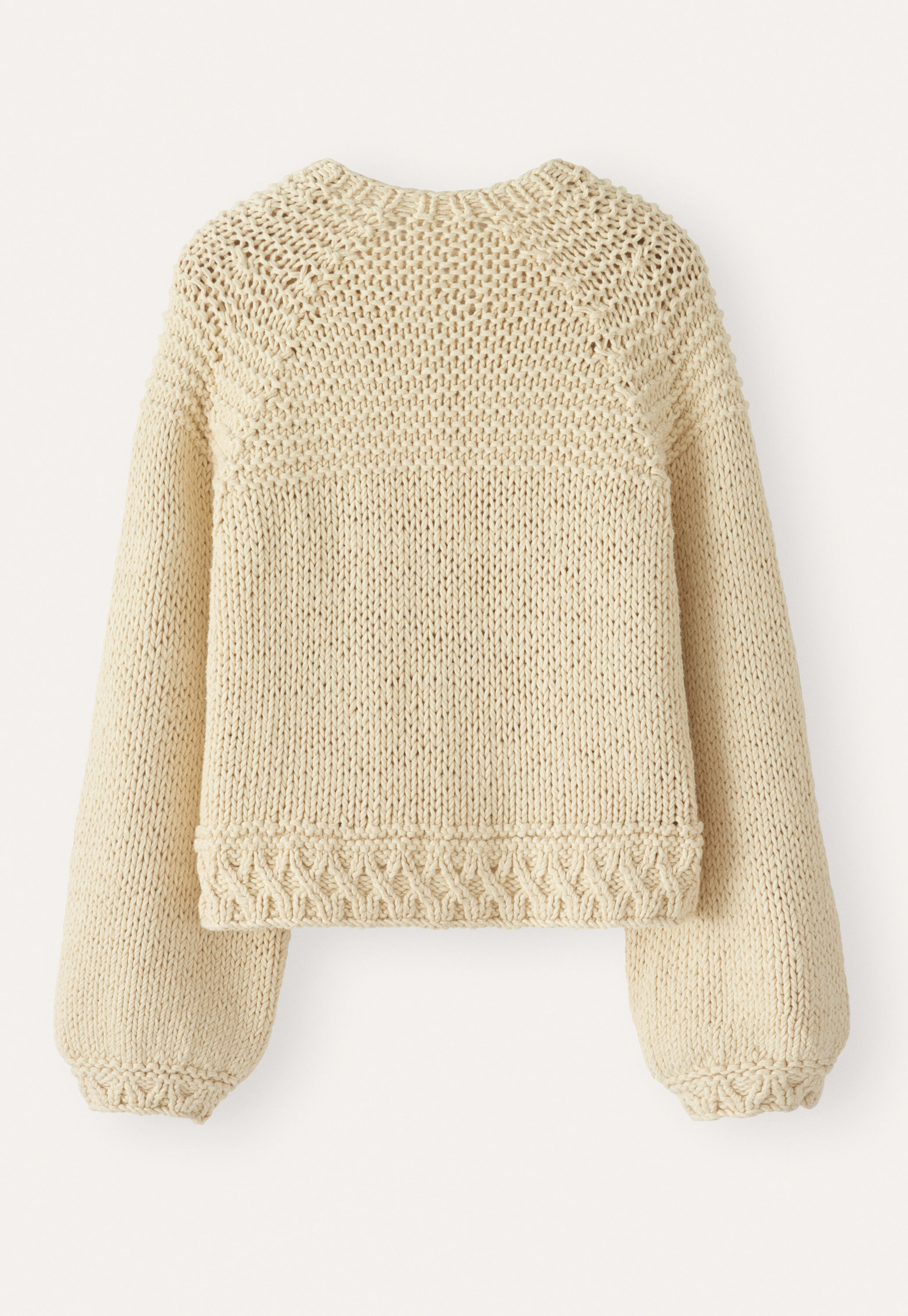 Handgestrickter Cardigan