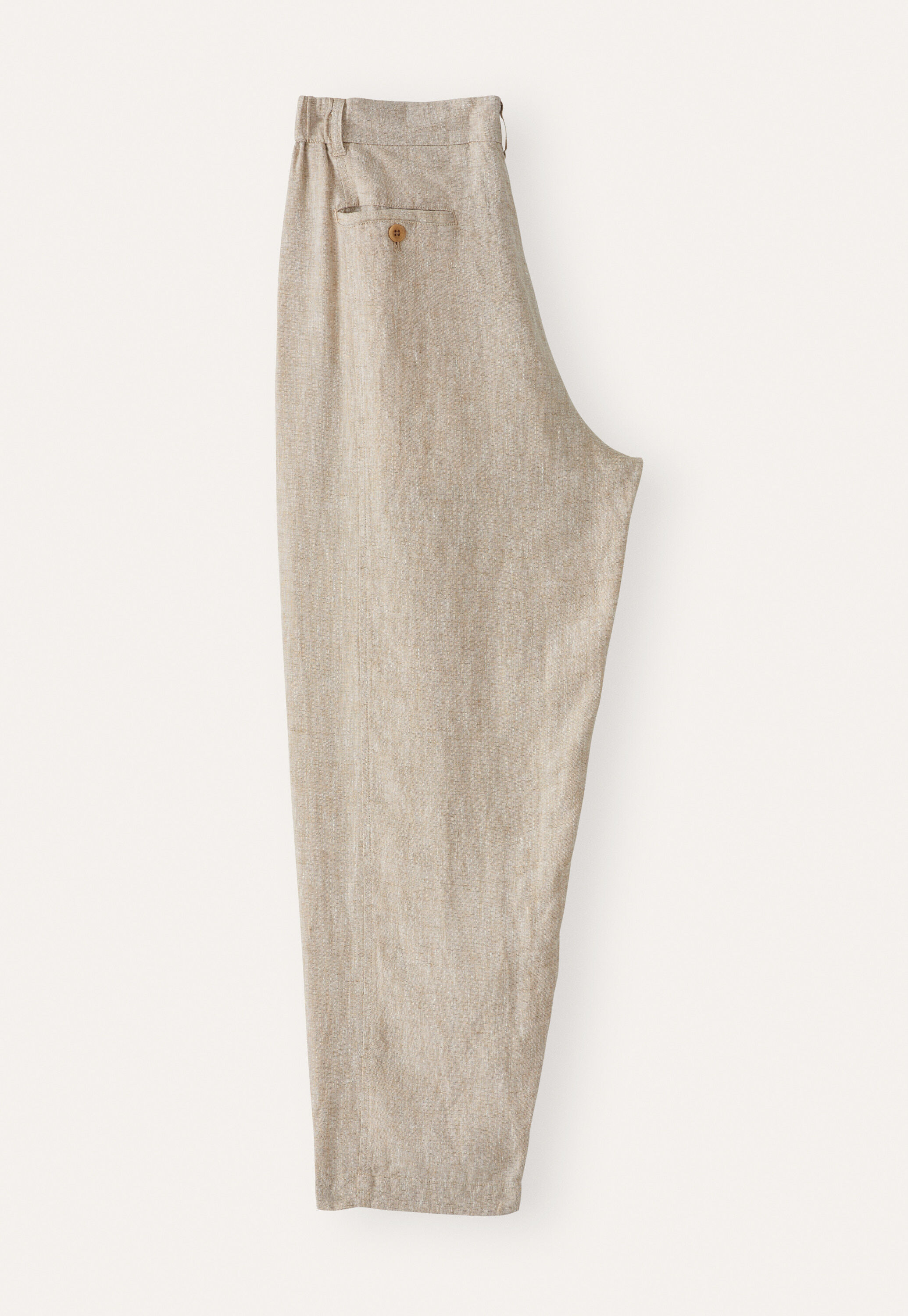 K&uuml;rzere, schmal zulaufende Hose