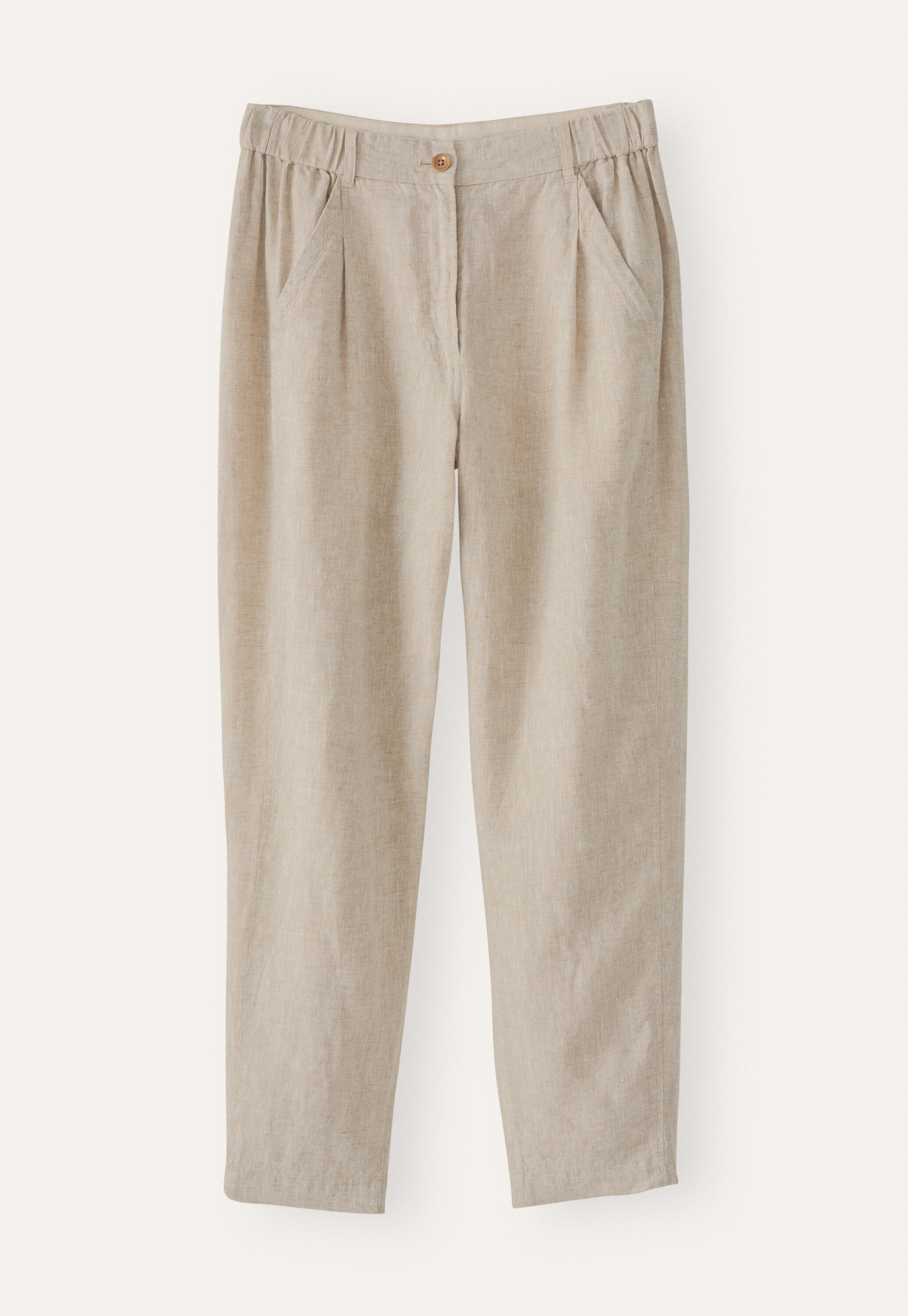 K&uuml;rzere, schmal zulaufende Hose