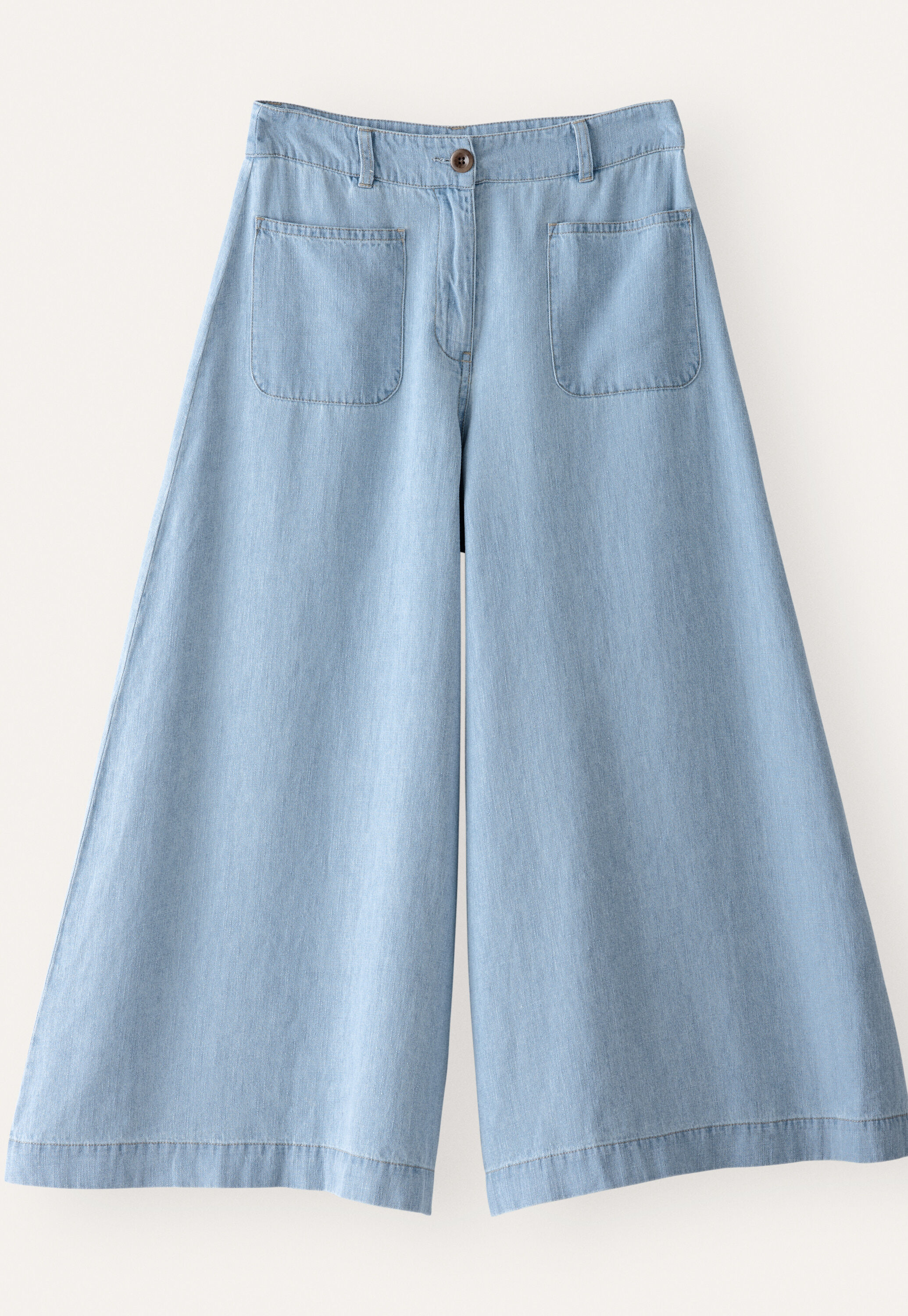 Indigo-gef&auml;rbte Culotte