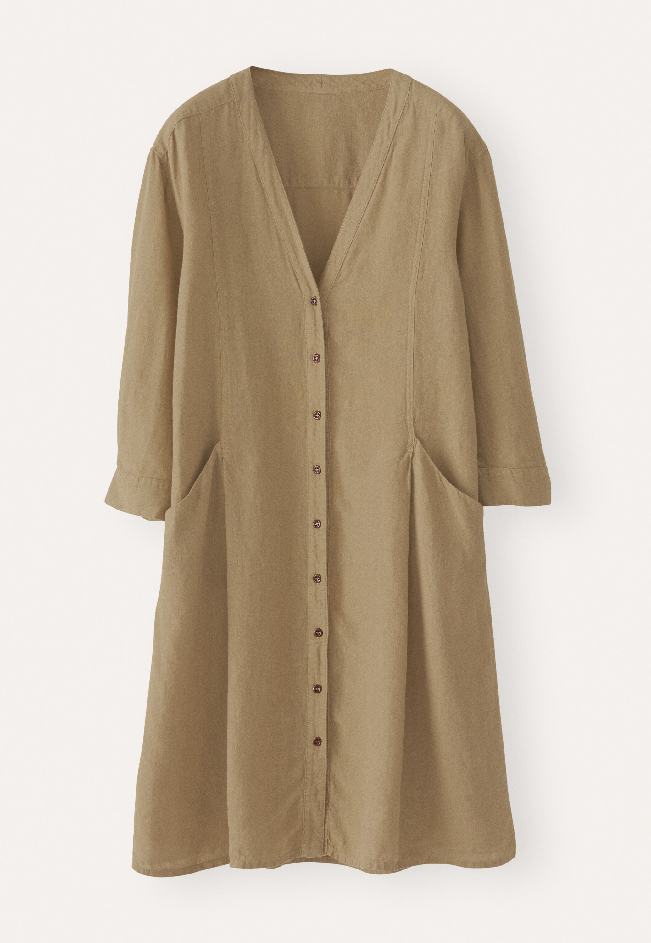 Kleid mit V-Ausschnitt