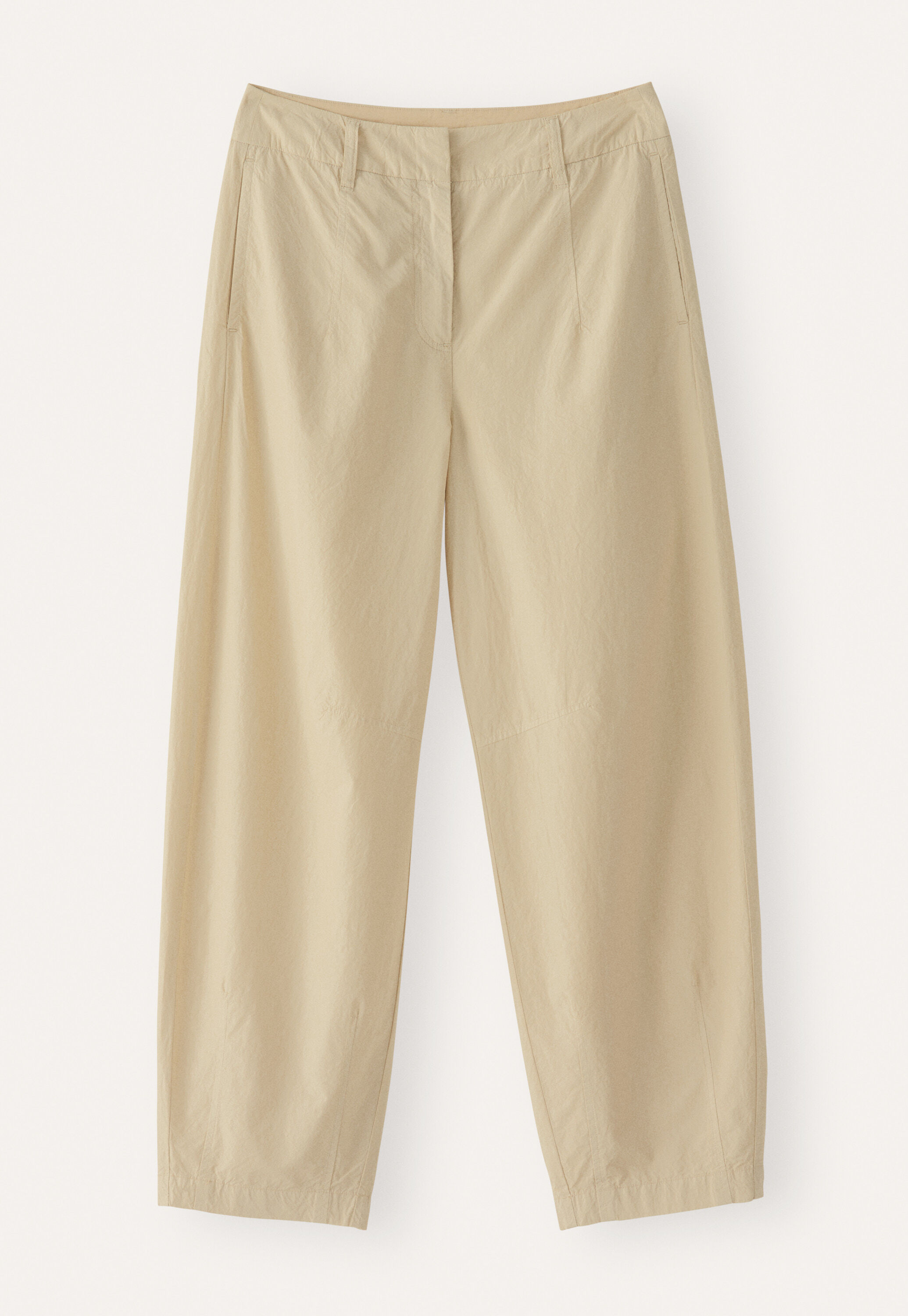 Hose mit Abn&auml;hern am Saum