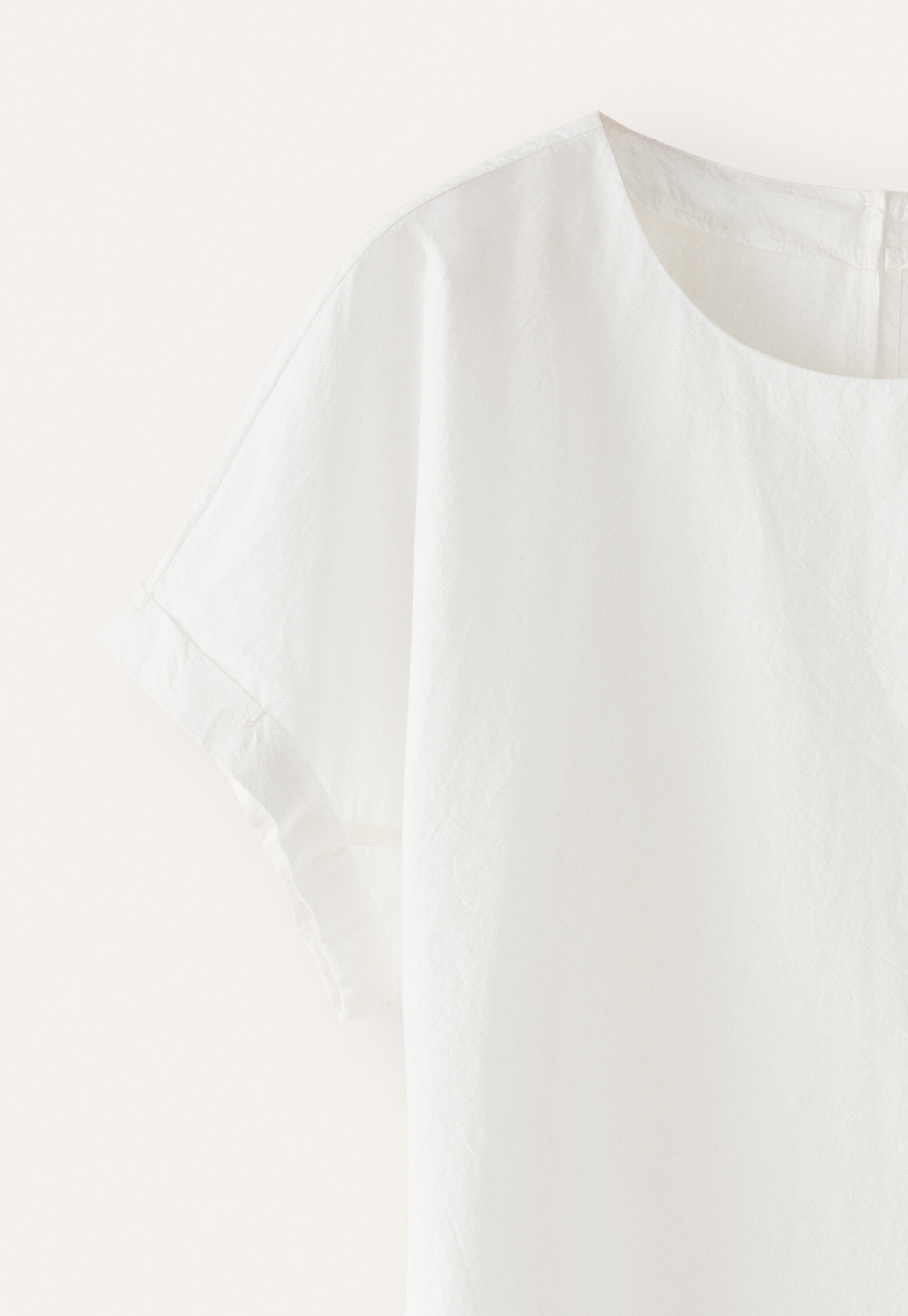 T-Shirt aus Webstoff