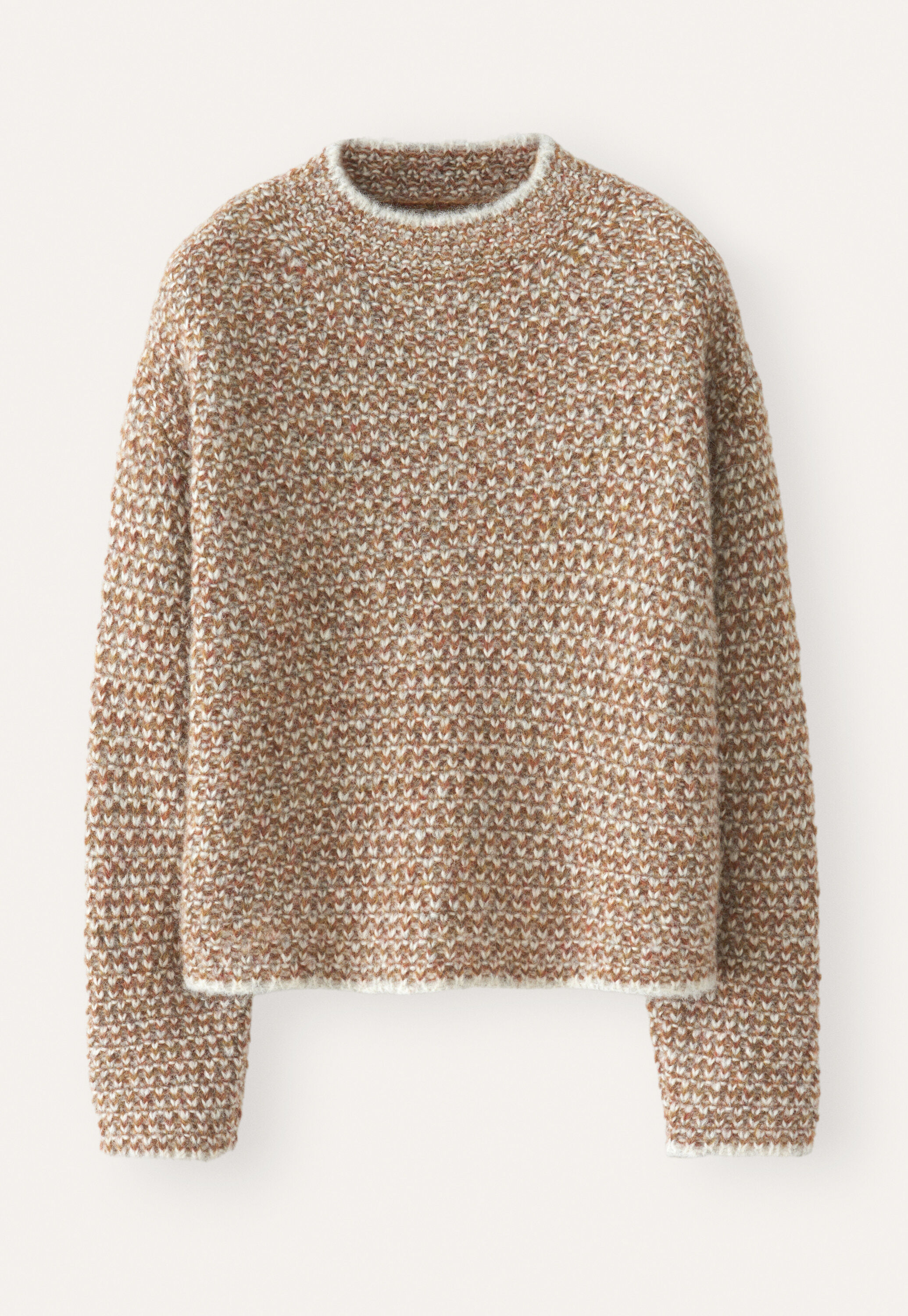 Gemusterter Strickpullover