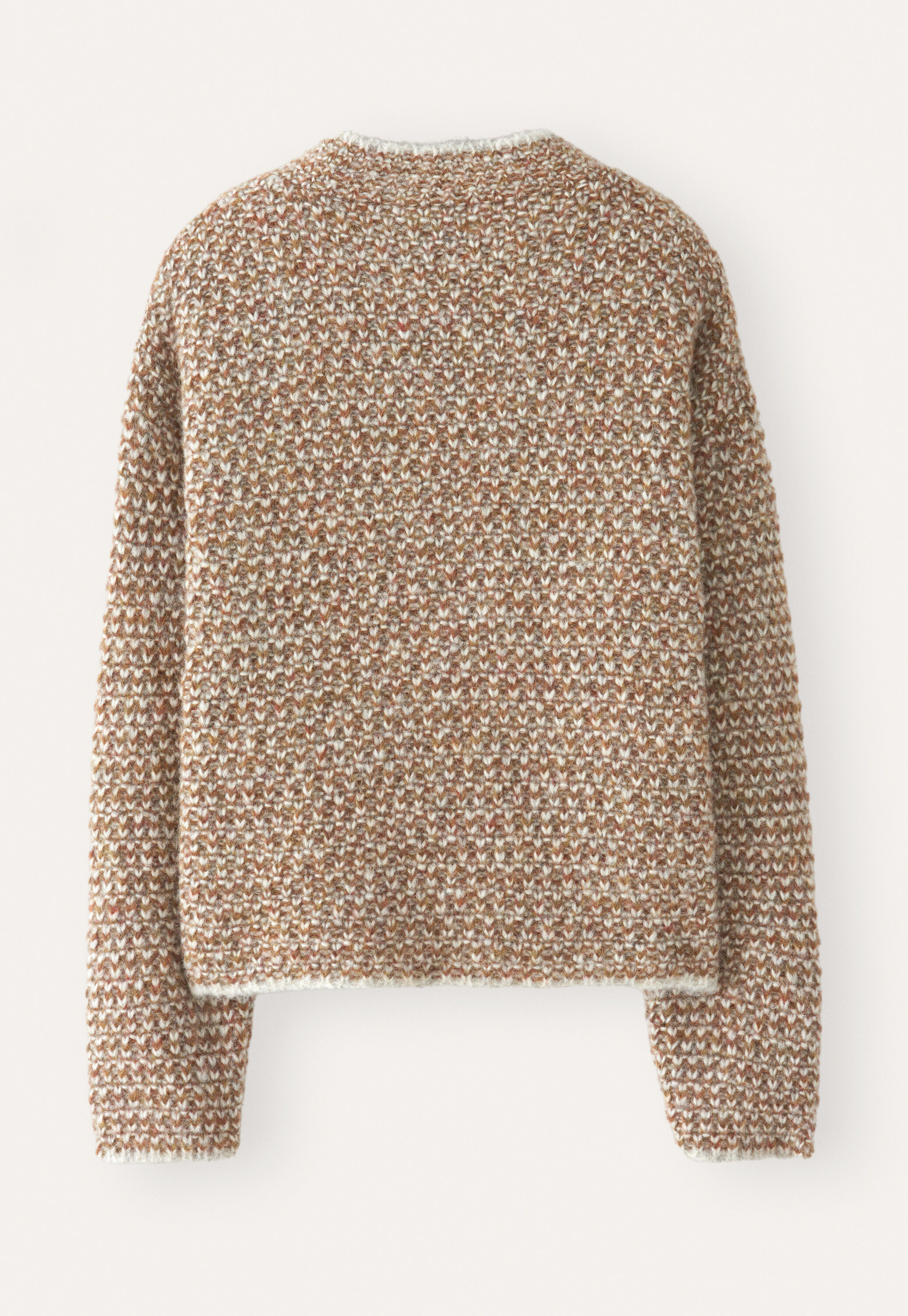 Gemusterter Strickpullover