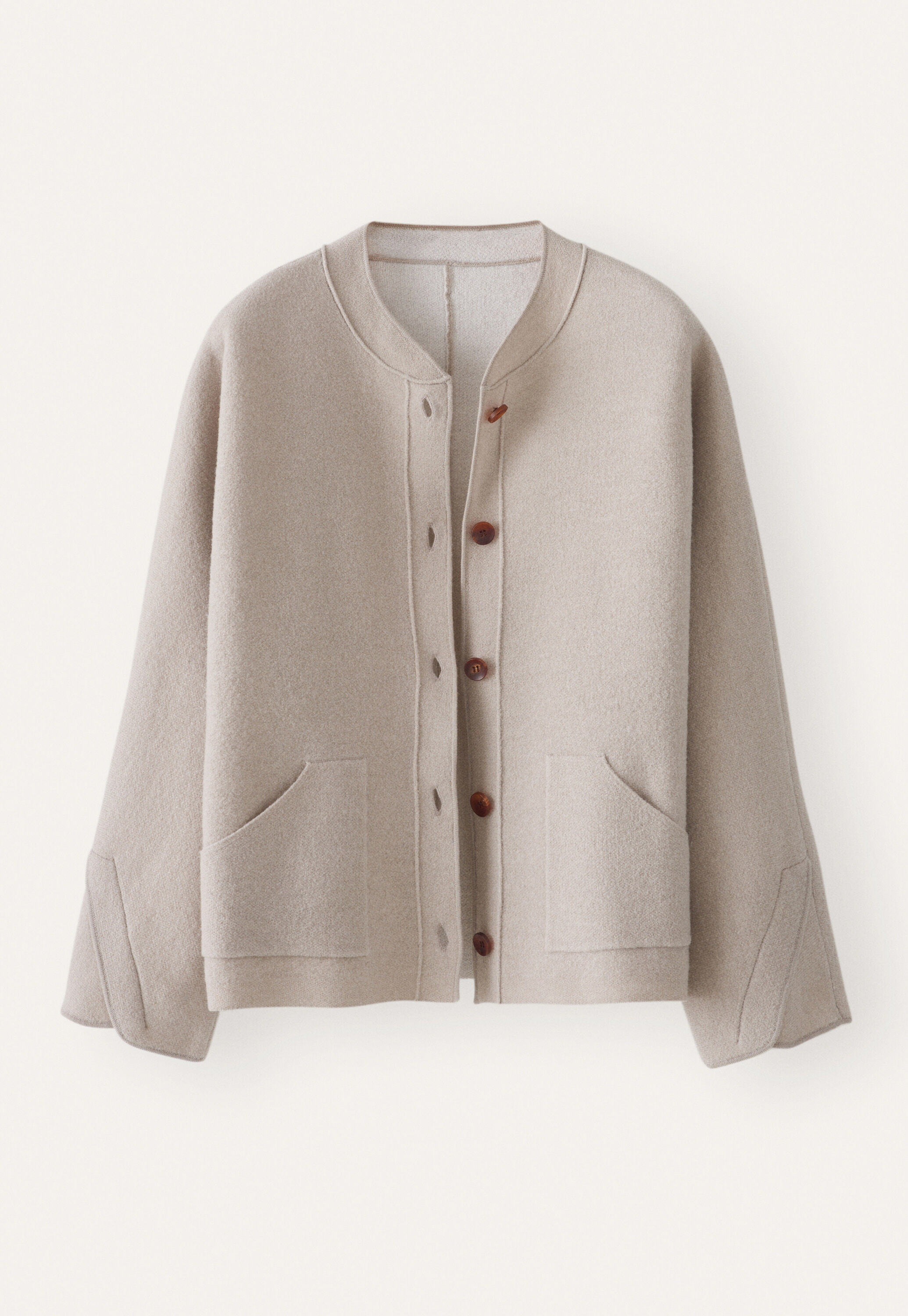 Dolman-Jacke, Blasser Stein, large