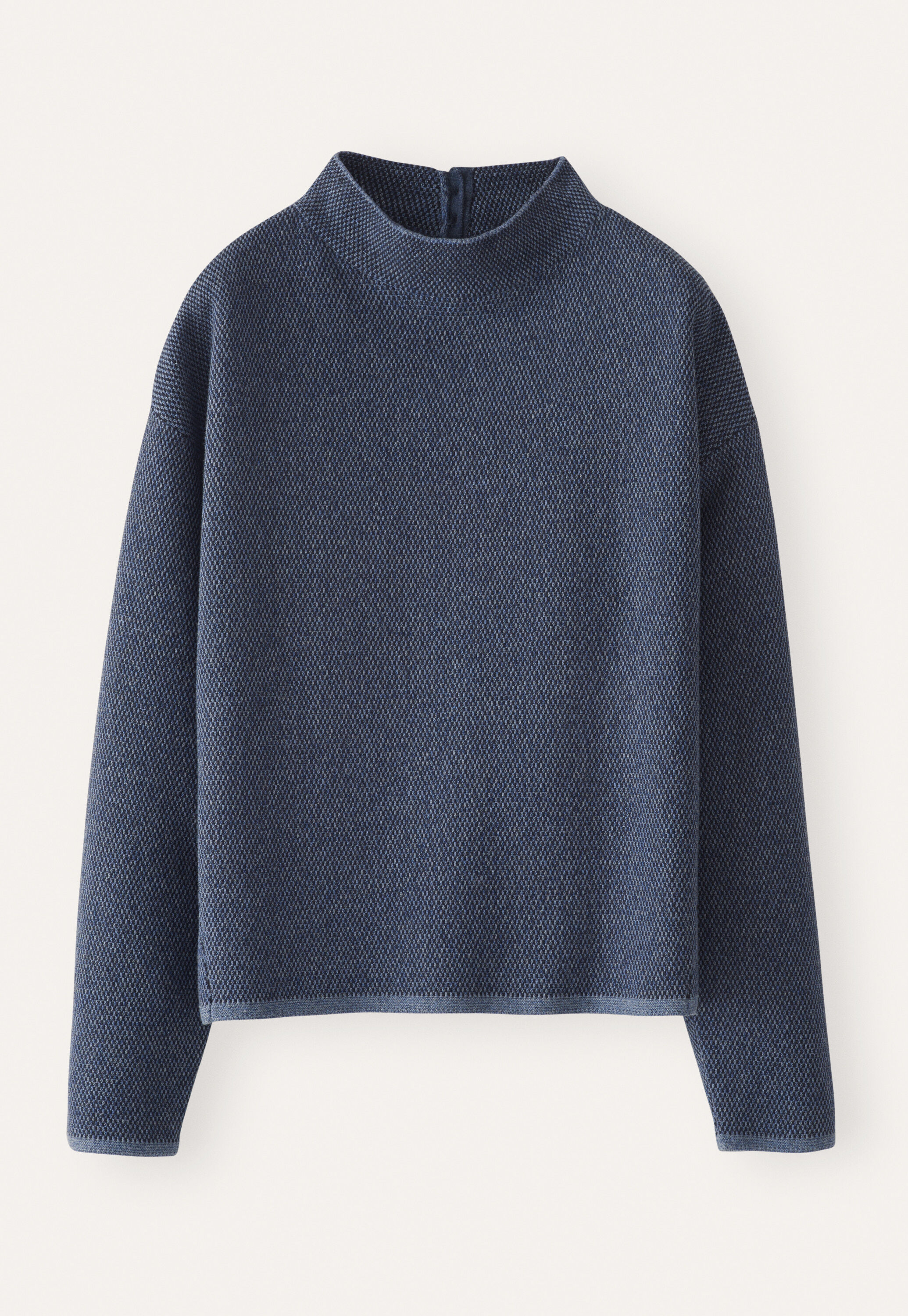 Pullover mit Trichterkragen