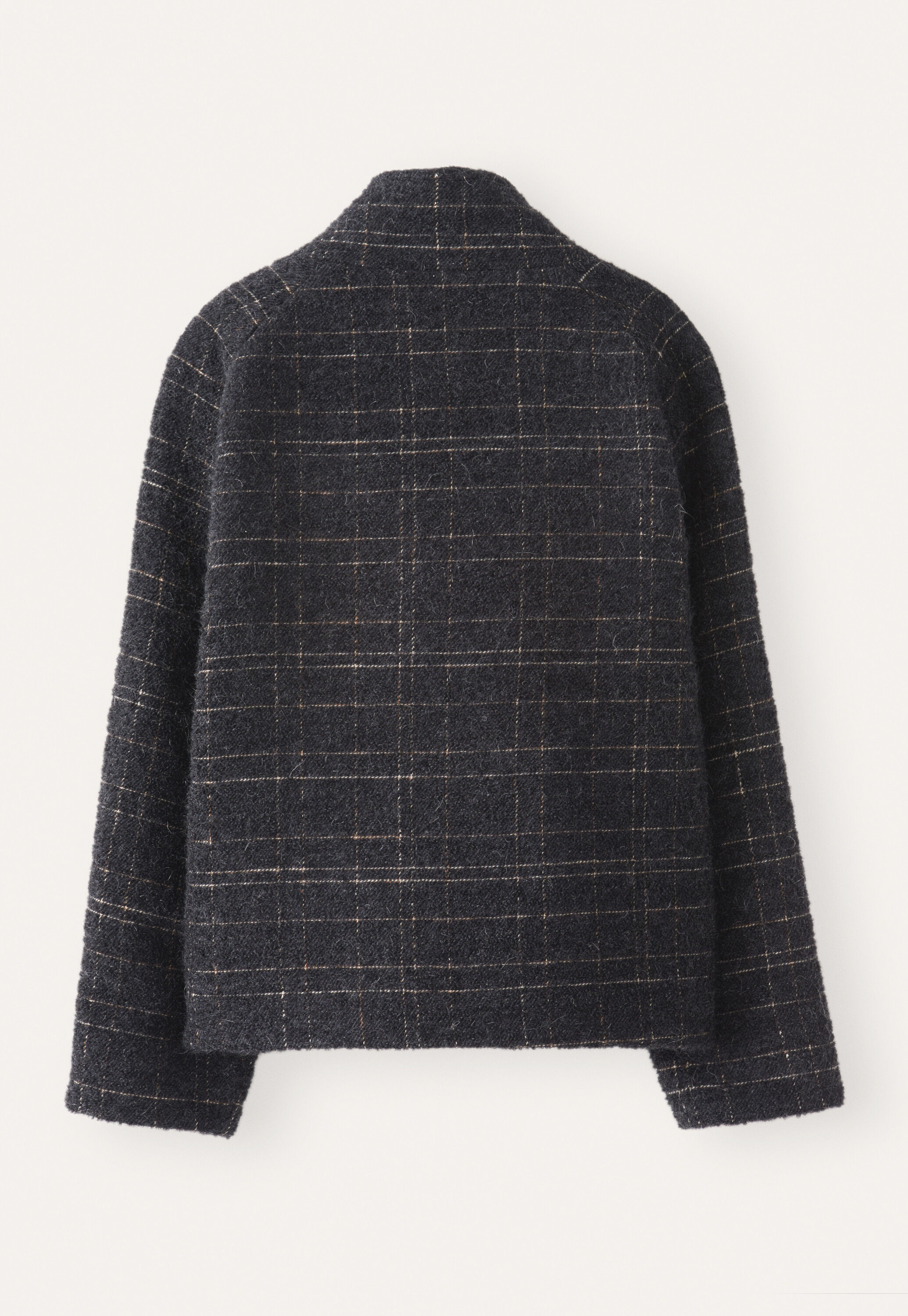 Karierte Jacke