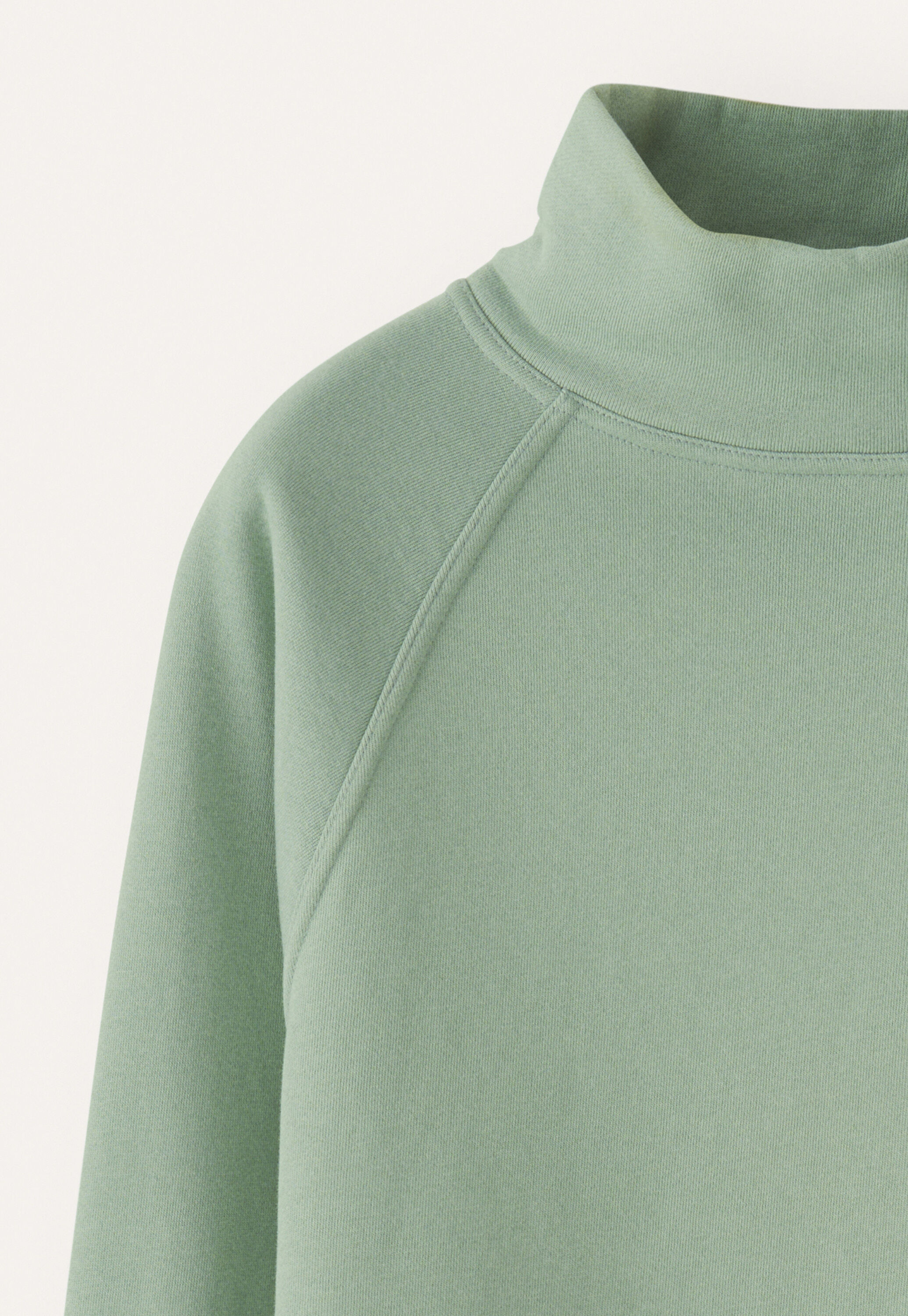 Trichterkragen-Sweatshirt